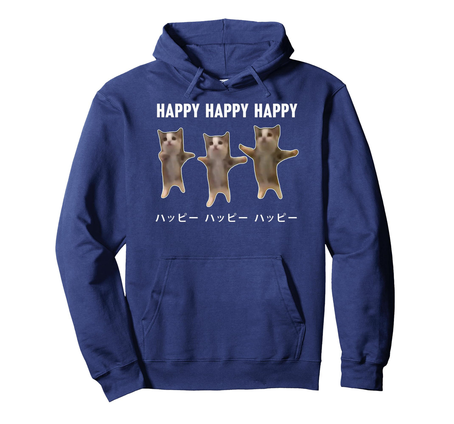 Funny Japanese Cat Meme Dancing Happy Cats for Men Women T-Shirt