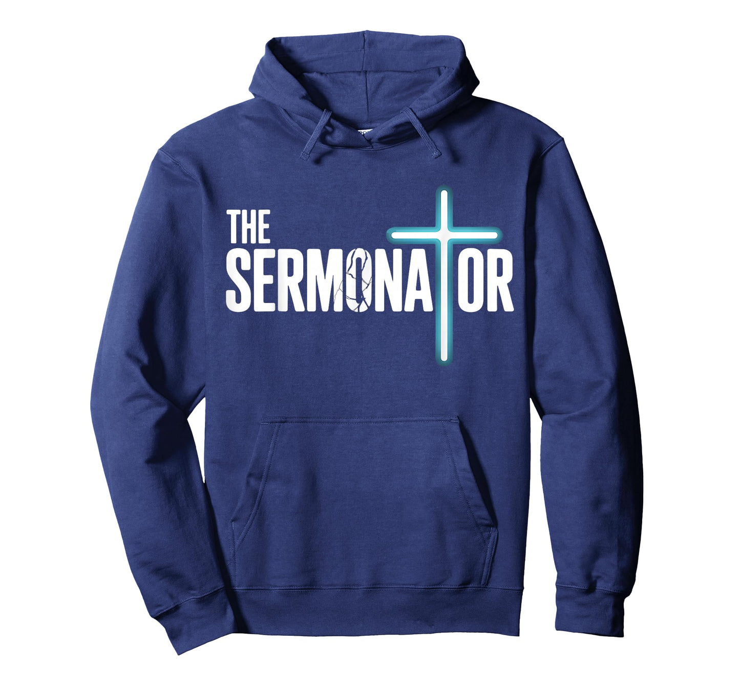 The Sermonator Christian Preacher Faith Humor Church T-Shirt