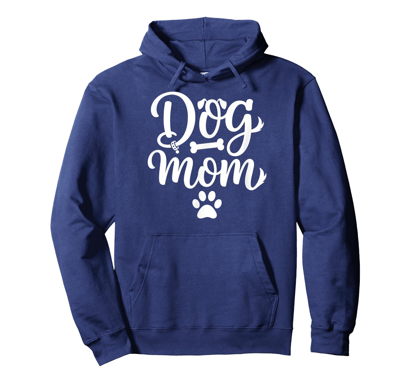 Dog Mom Design for Pet Lovers | Cute Paw Print Dog Mama Art T-Shirt