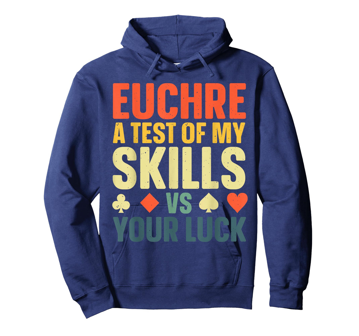 Funny Euchre Art for Men Women Euchre Partner Euchre Player T-Shirt