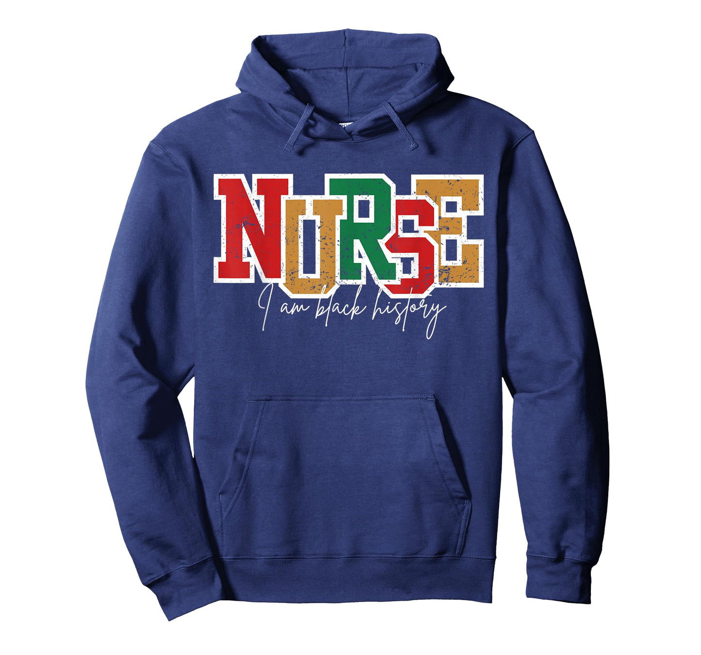 I am Black History Nurse African Proud Nursing Crew T-Shirt