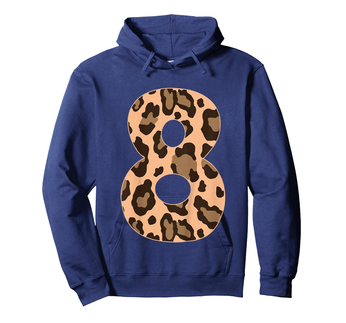 Cheetah Kids 8 Year Old Girl Cheetah Print 8th Birthday T-Shirt