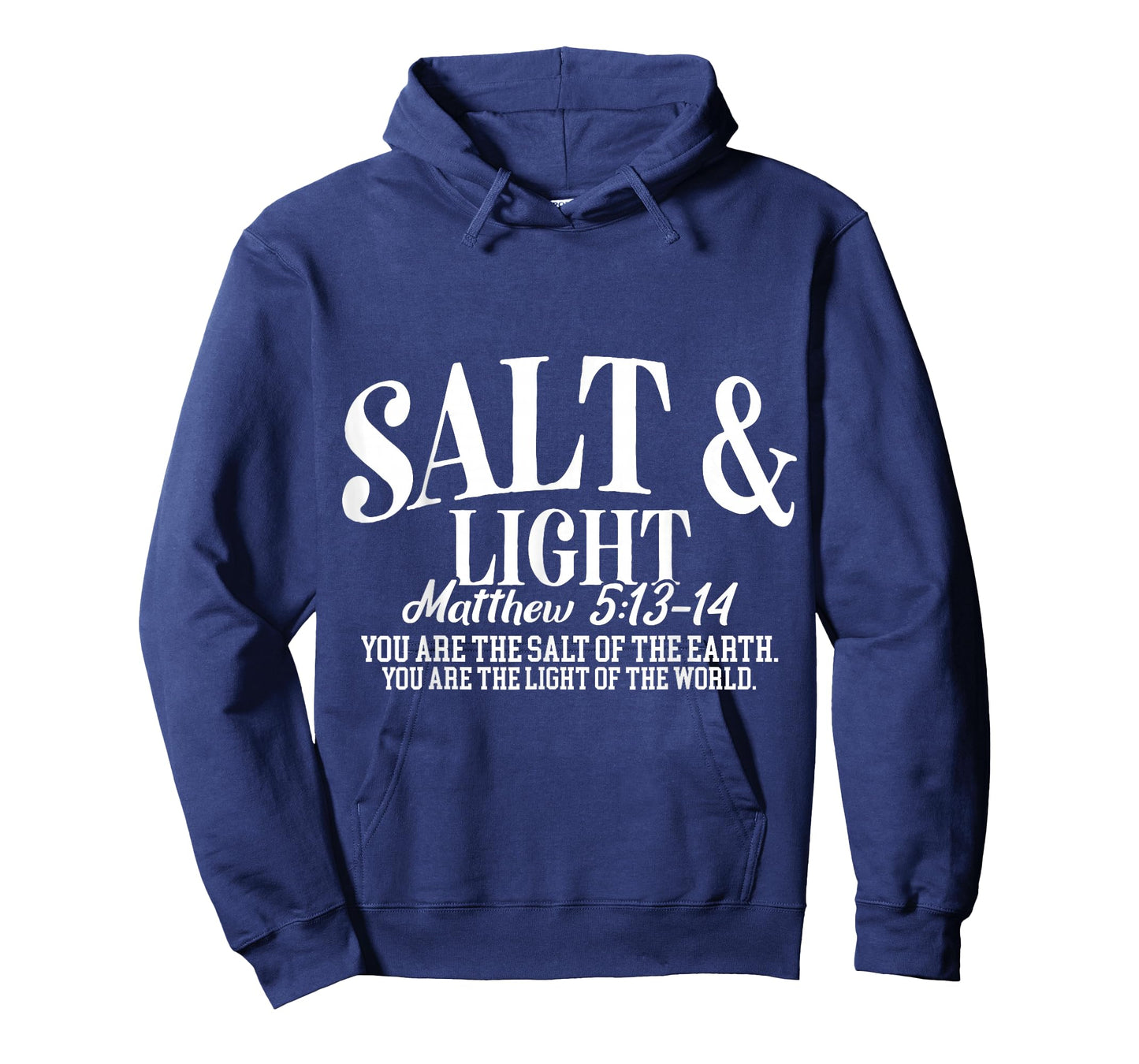 Salt and Light Matthew 5 13 14 Bible Verse T-Shirt