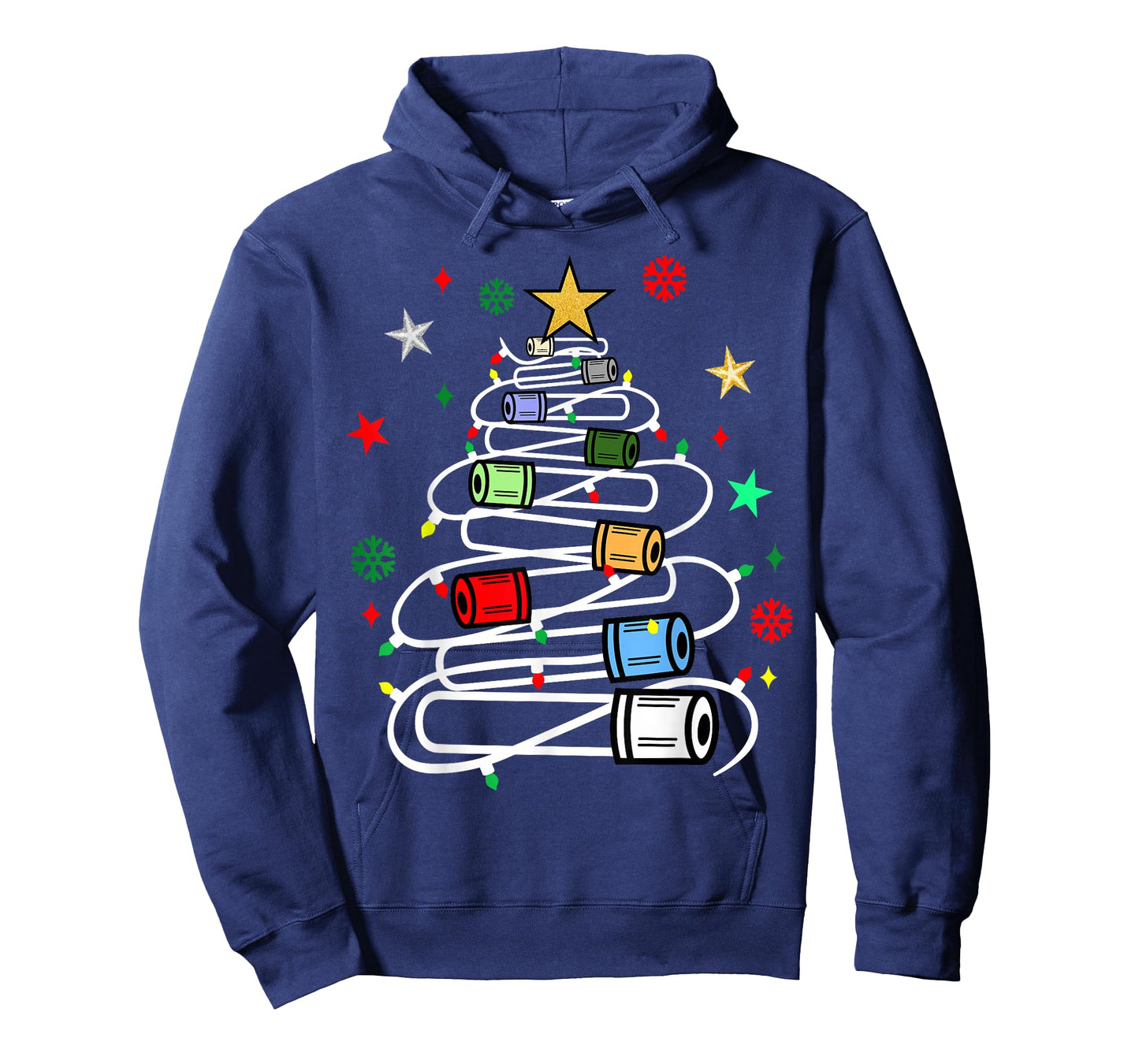Phlebotomy Blood Tube Christmas Tree Phlebotomist Phleb Tech T-Shirt
