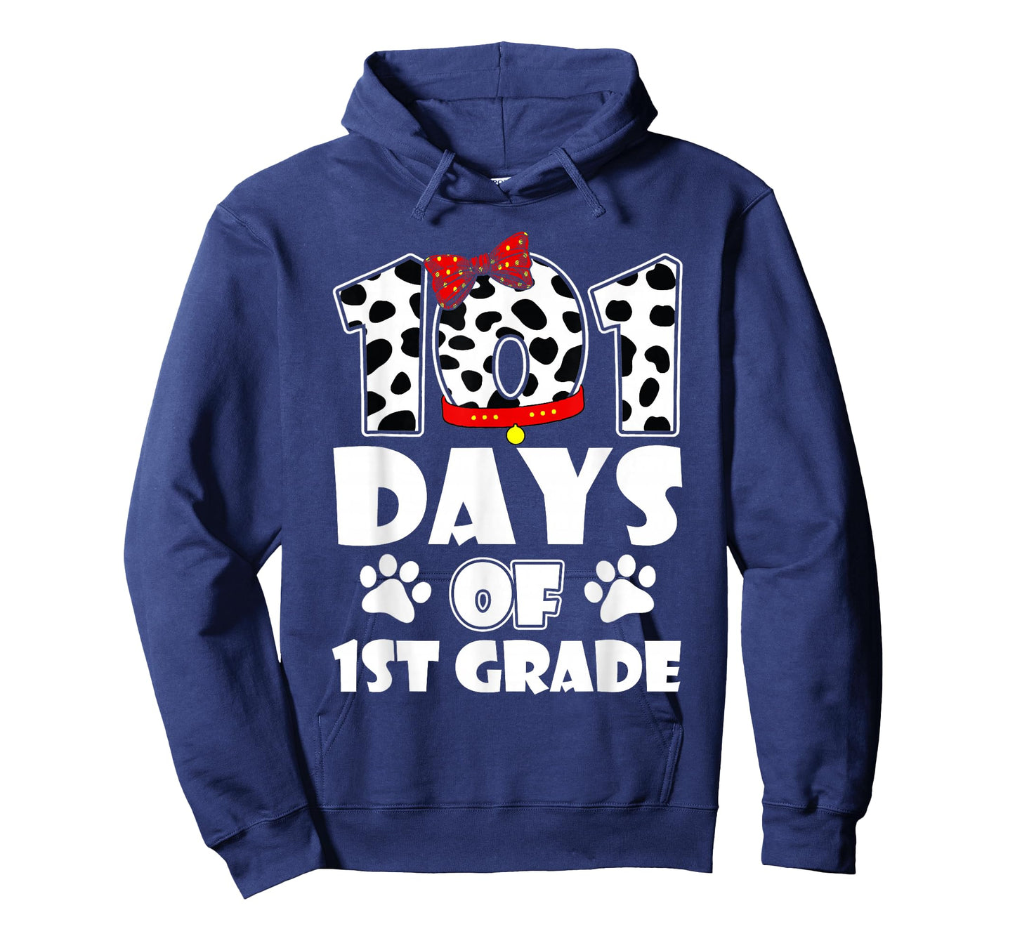 101 Days 1st Grade 100th Day Dog 100 Days School Students T-Shirt