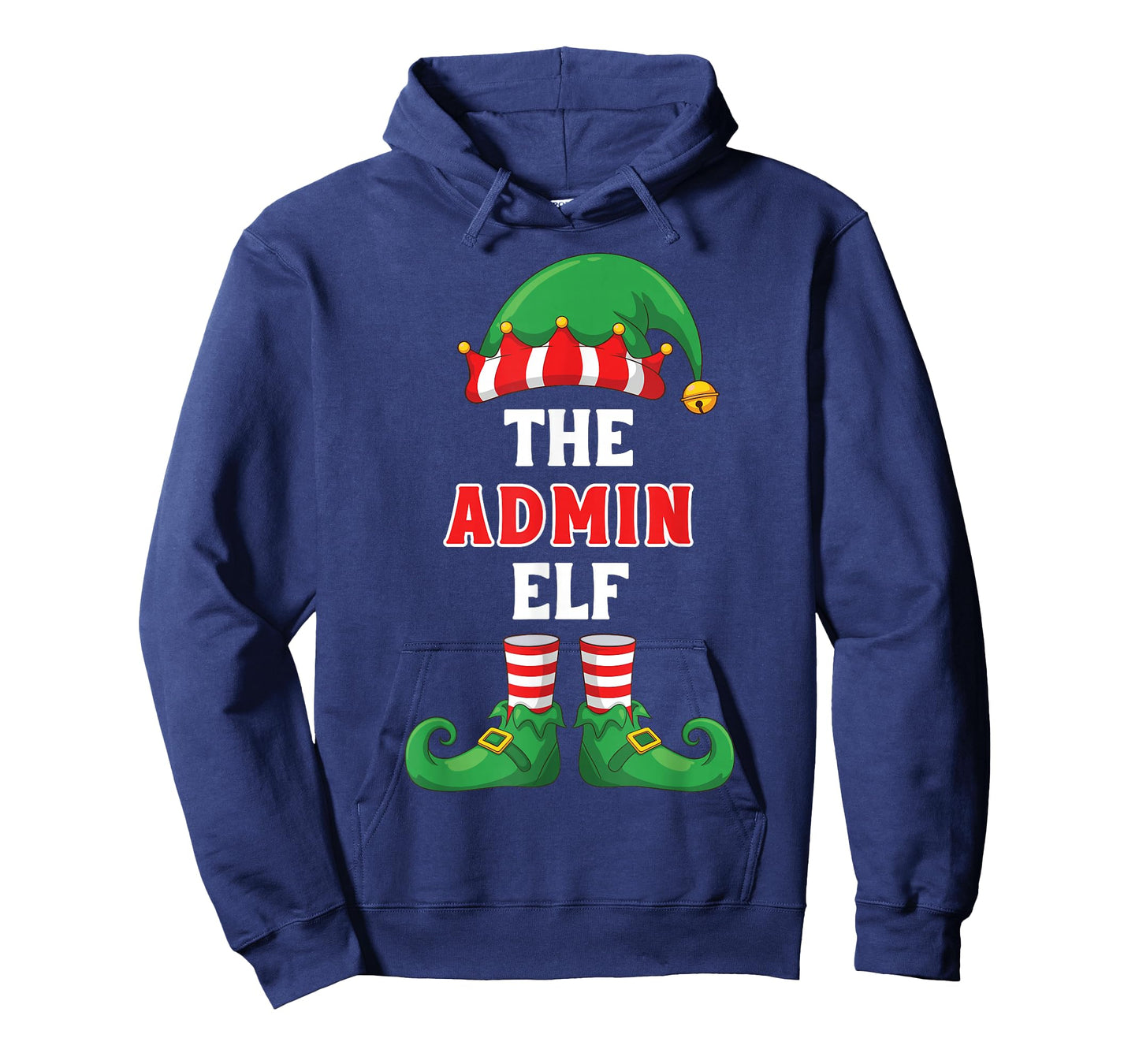 The Admin Elf Christmas Administrative Assistant Secretary T-Shirt