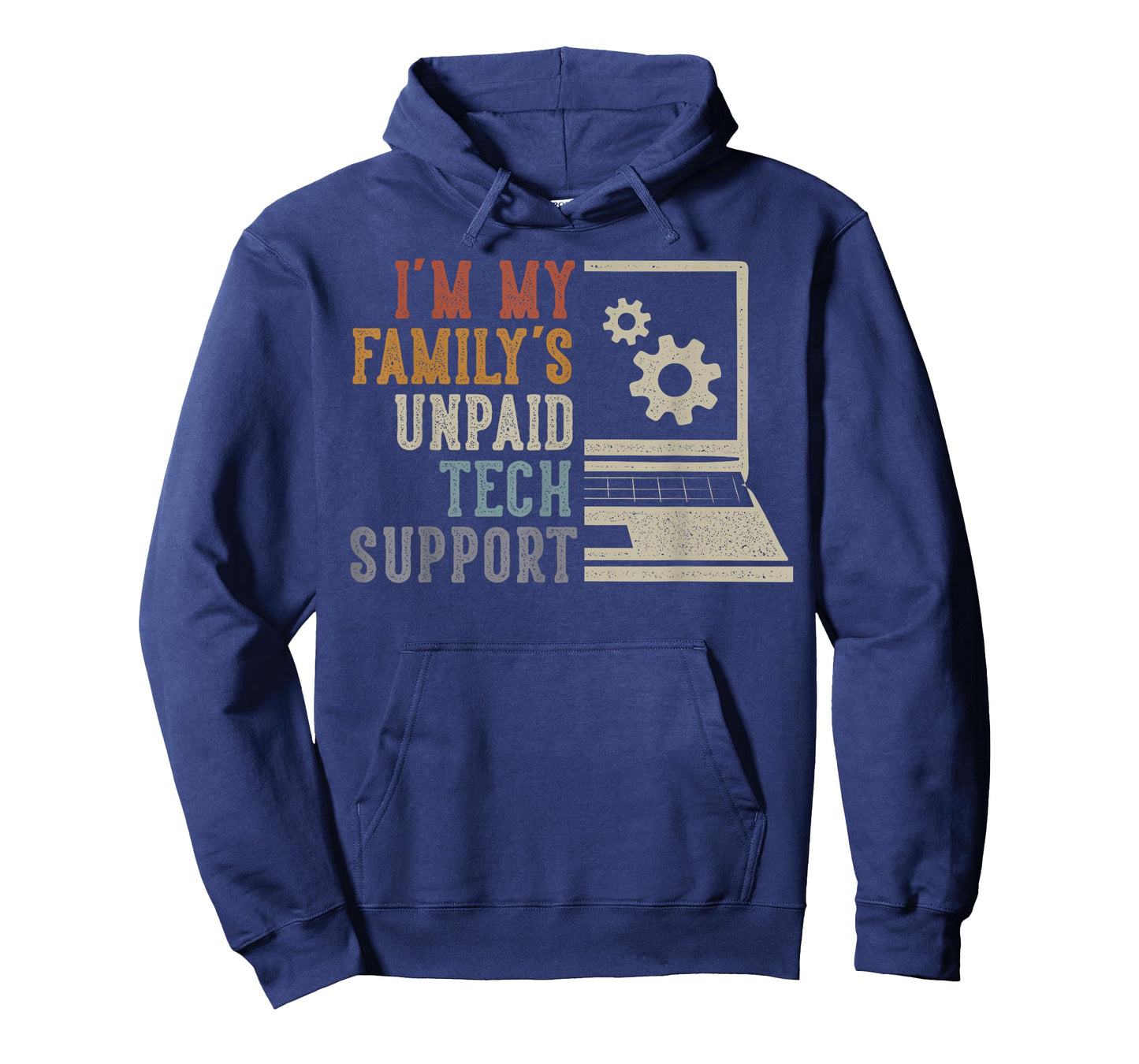 Im My Family’s Unpaid Tech Support IT Engineer Computer Geek T-Shirt