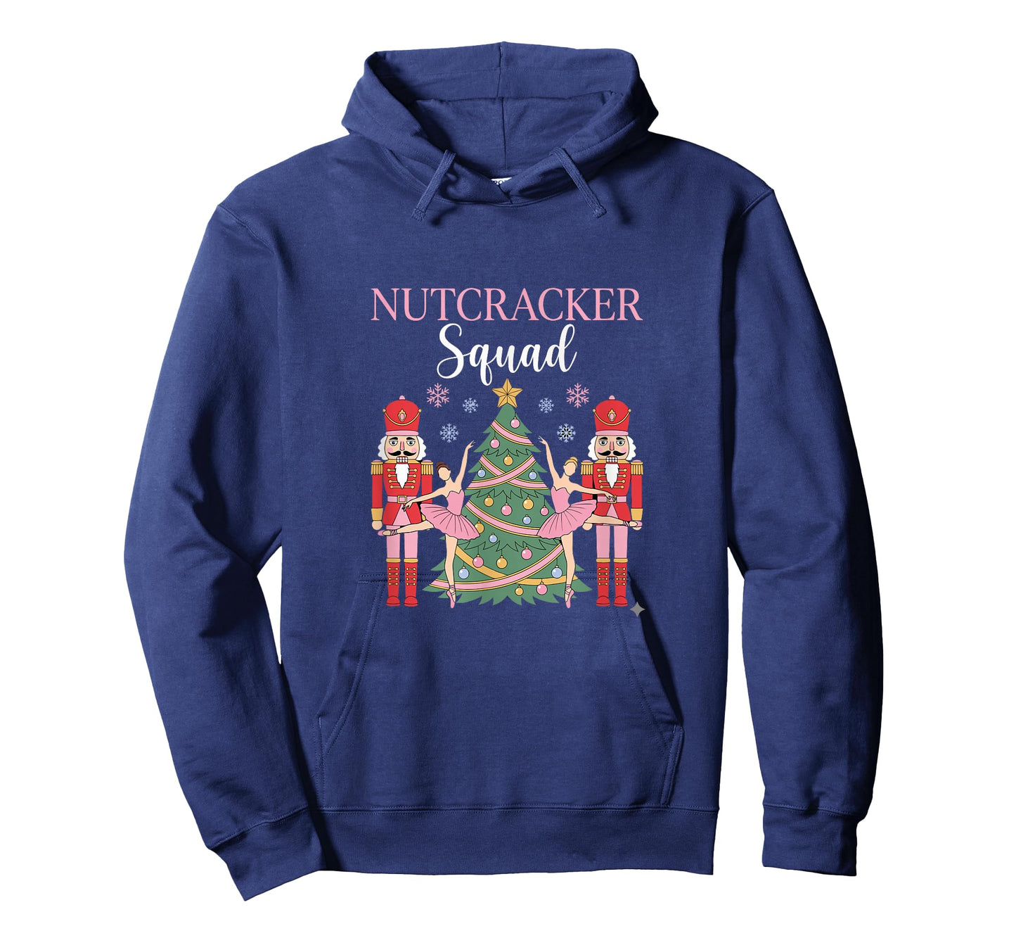 Nutcracker Ballet Christmas Ballerina Pink Dance Squad T-Shirt