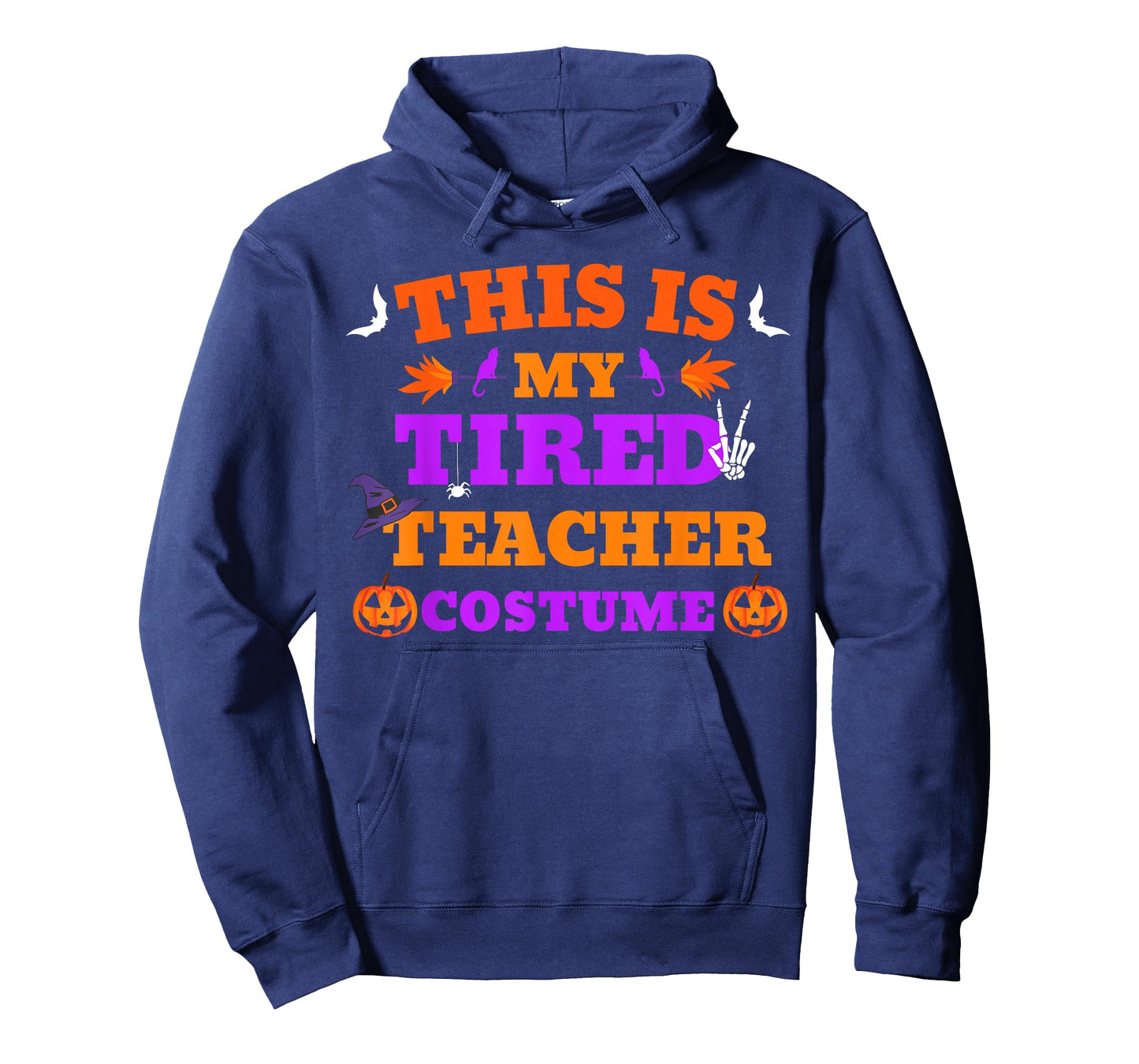 This is My Tired Teacher Costume Funny Halloween Teachers T-Shirt