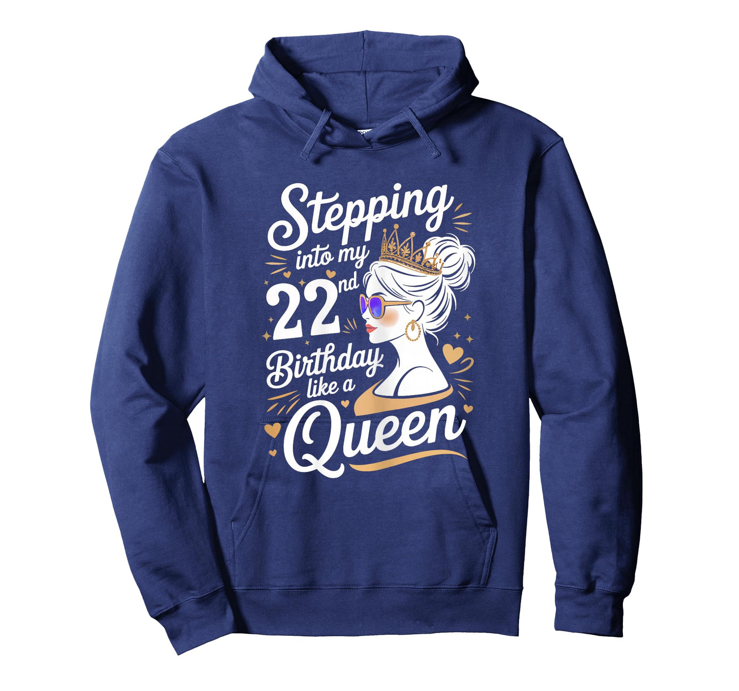 Stepping Into My 22nd Birthday 22 Years Old Women Bday Gifts T-Shirt