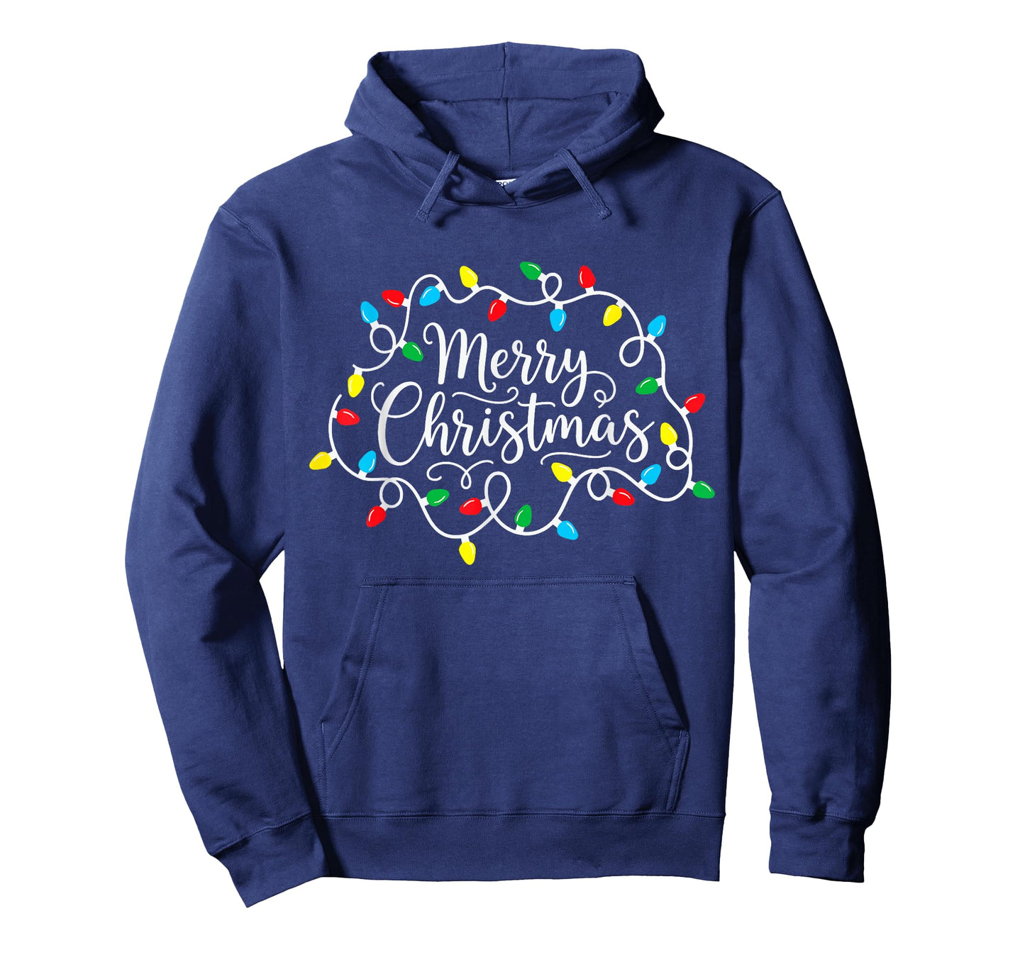 Merry Christmas Lights Xmas Family Matching Pajama Men Women T-Shirt