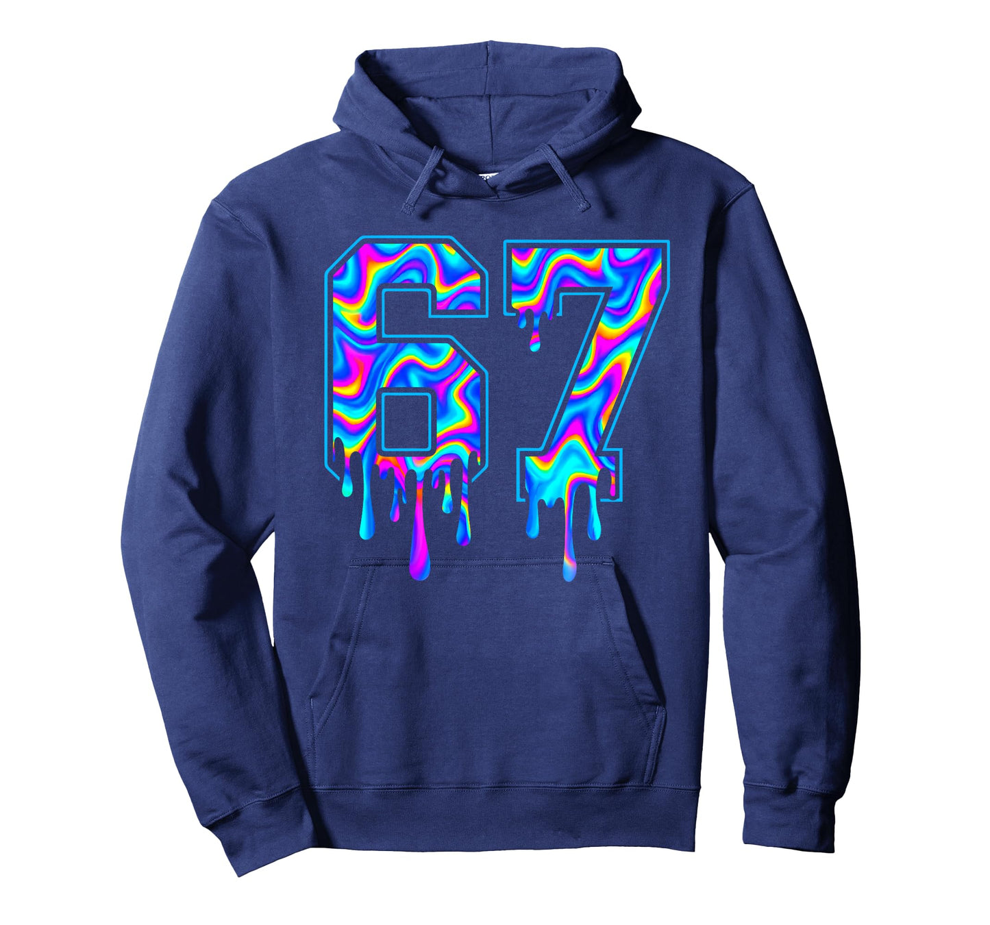 Swirl Six Seven Drip 6 7 Meme Gen Alpha Slang T-Shirt