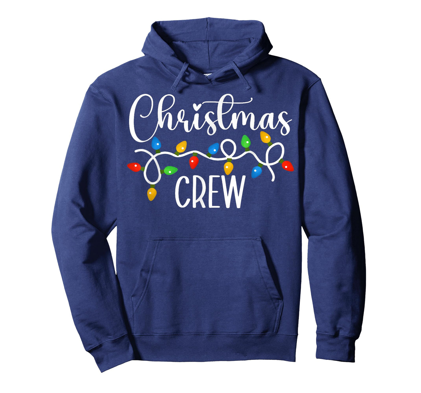 Christmas Crew Xmas Lights Family Matching Pajamas T-Shirt