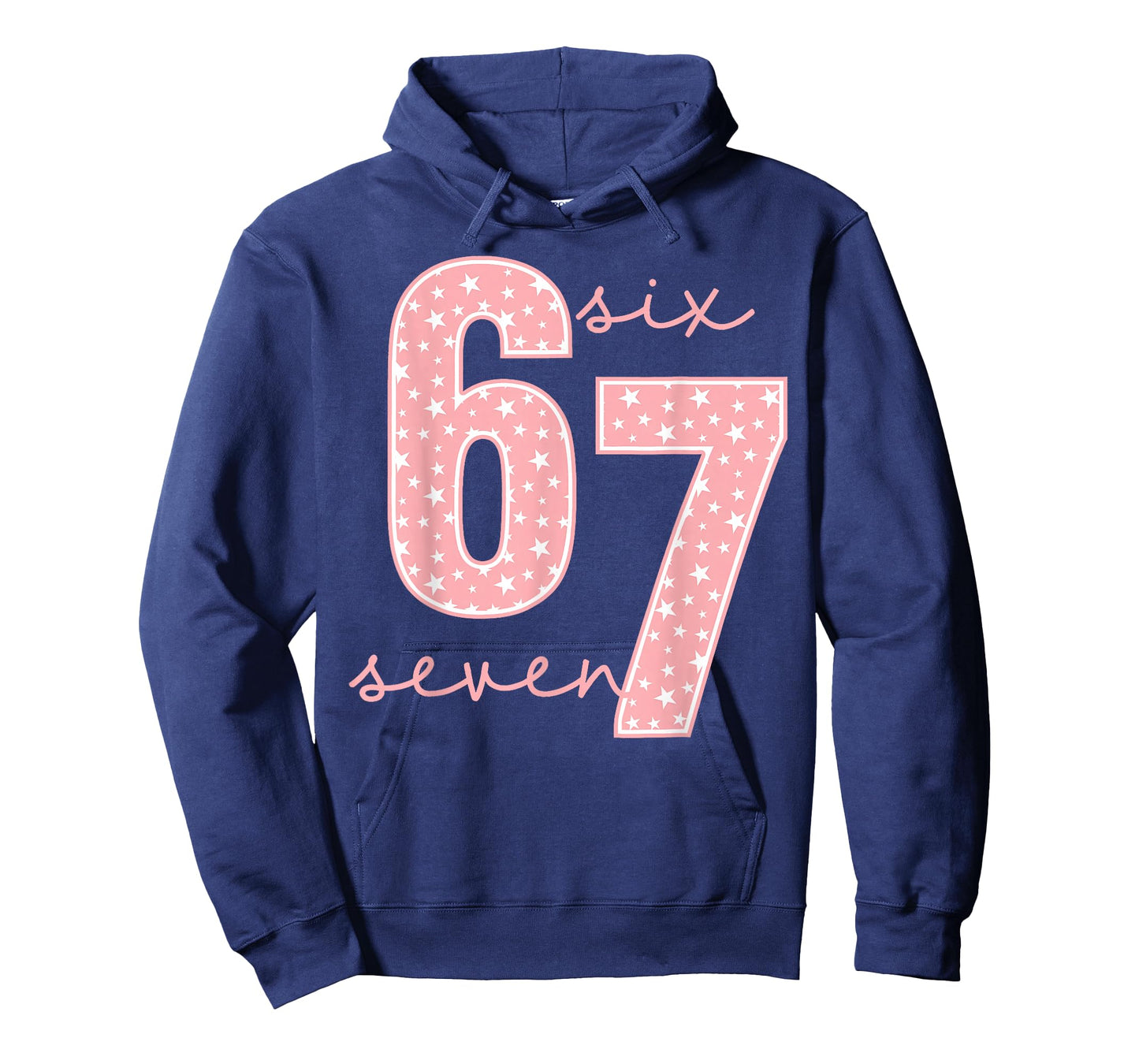 Funny Six Seven 6 7 Meme Gen Alpha Slang Men Women Kids T-Shirt