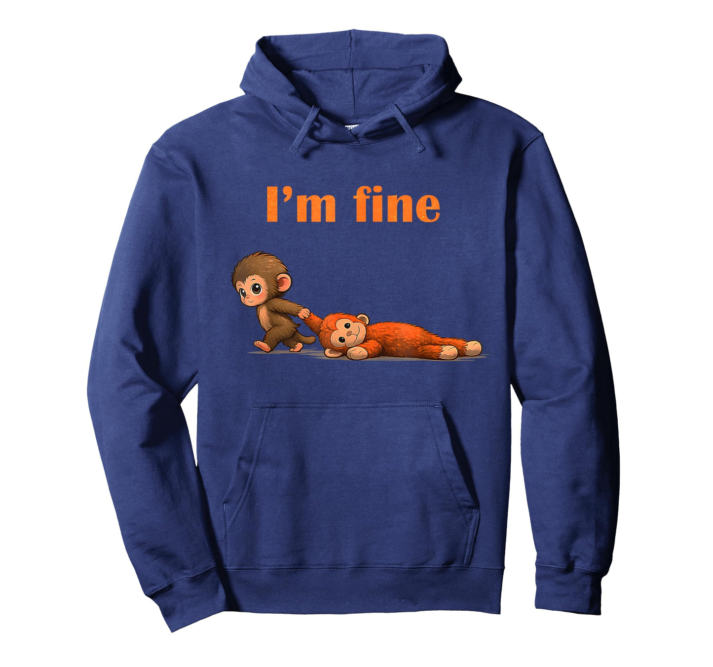 Punch The Monkey Cuddling Stuffed Animal Meme Viral Internet T-Shirt