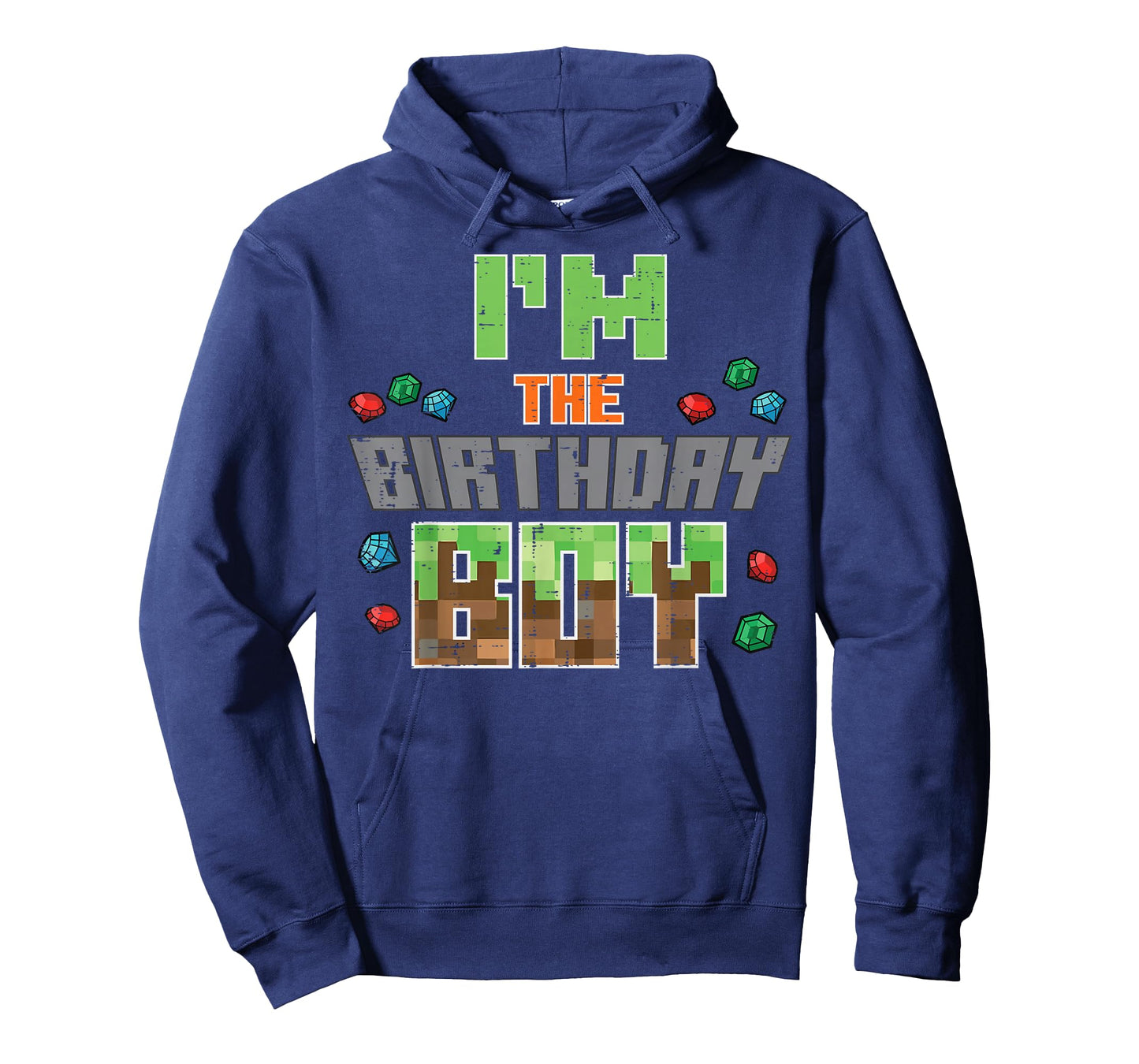 Im Birthday Boy Pixel Gaming Bday Party Boys Kids T-Shirt