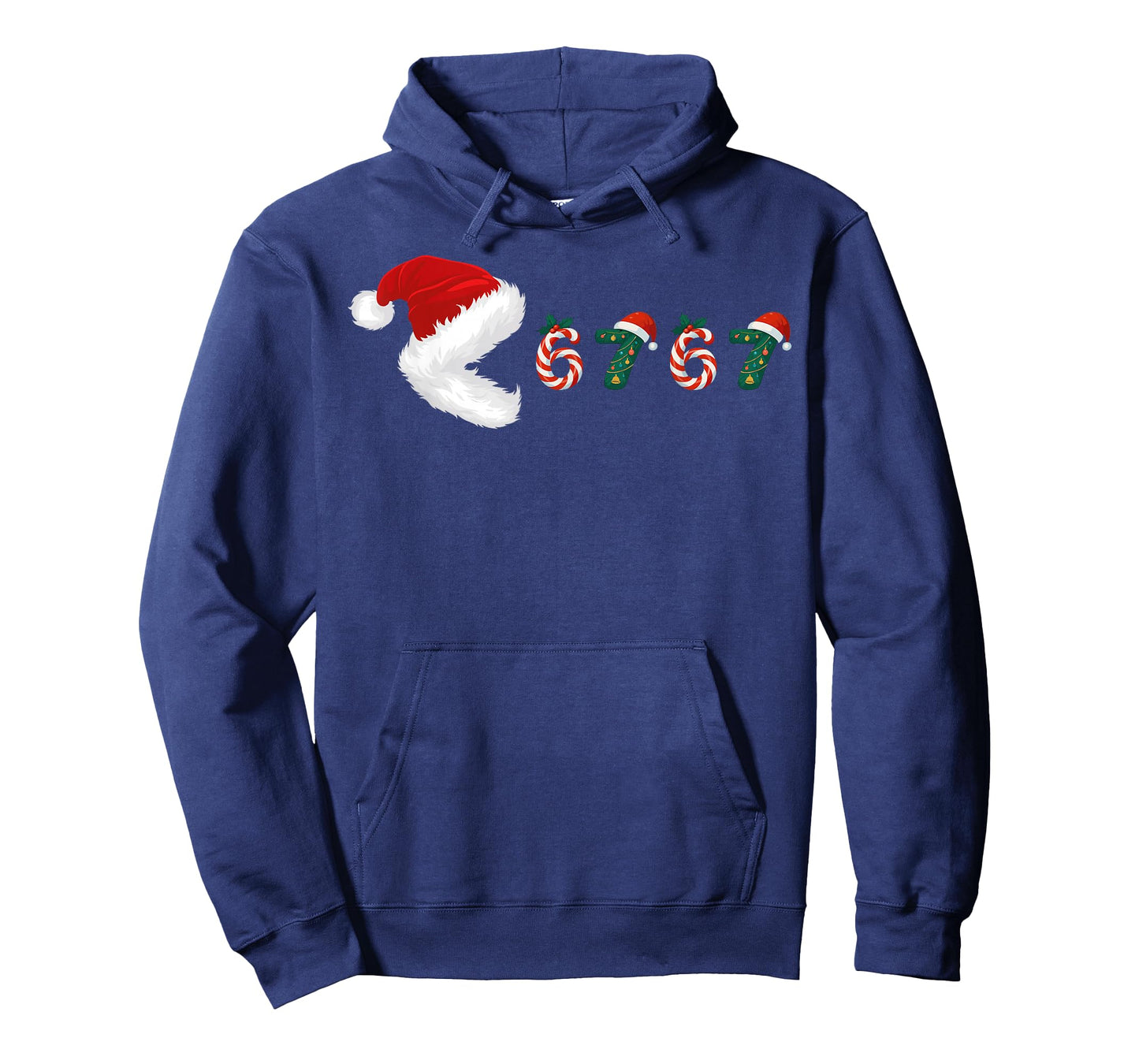 Merry Christmas Pajamas Eating 67 Meme Six Seven T-Shirt