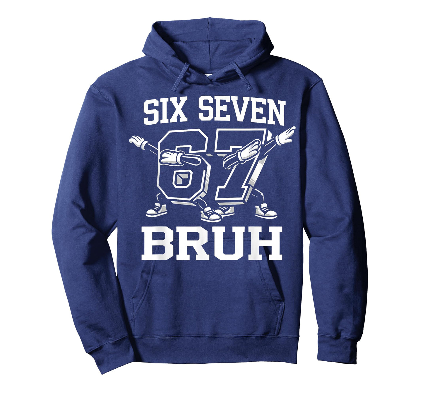Six Seven 67 Bruh Dabbing Boys Funny Meme Gen Alpha T-Shirt