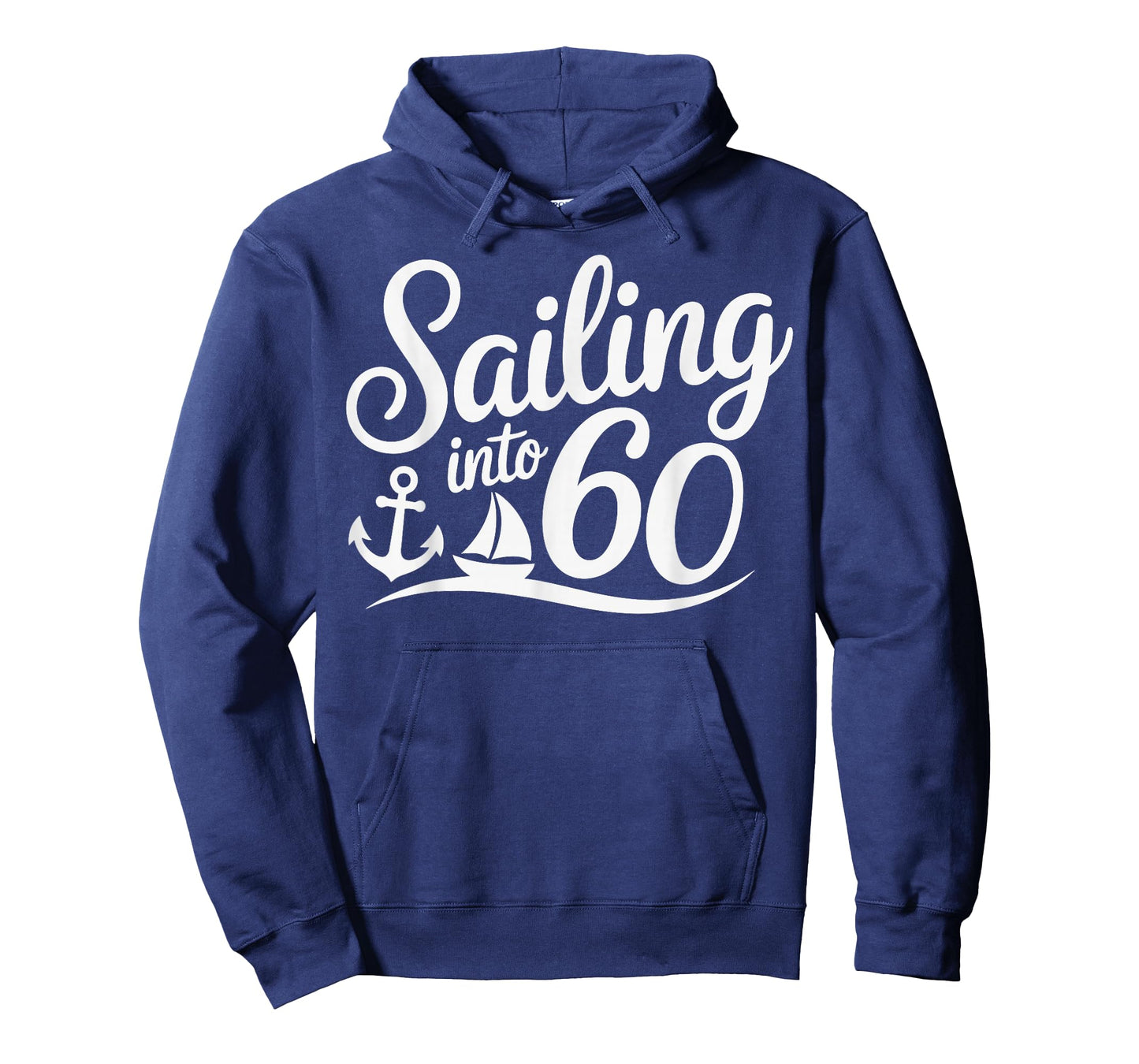 Sailing Into 60 Nautical Birthday Cruise 60th Years hbd T-Shirt