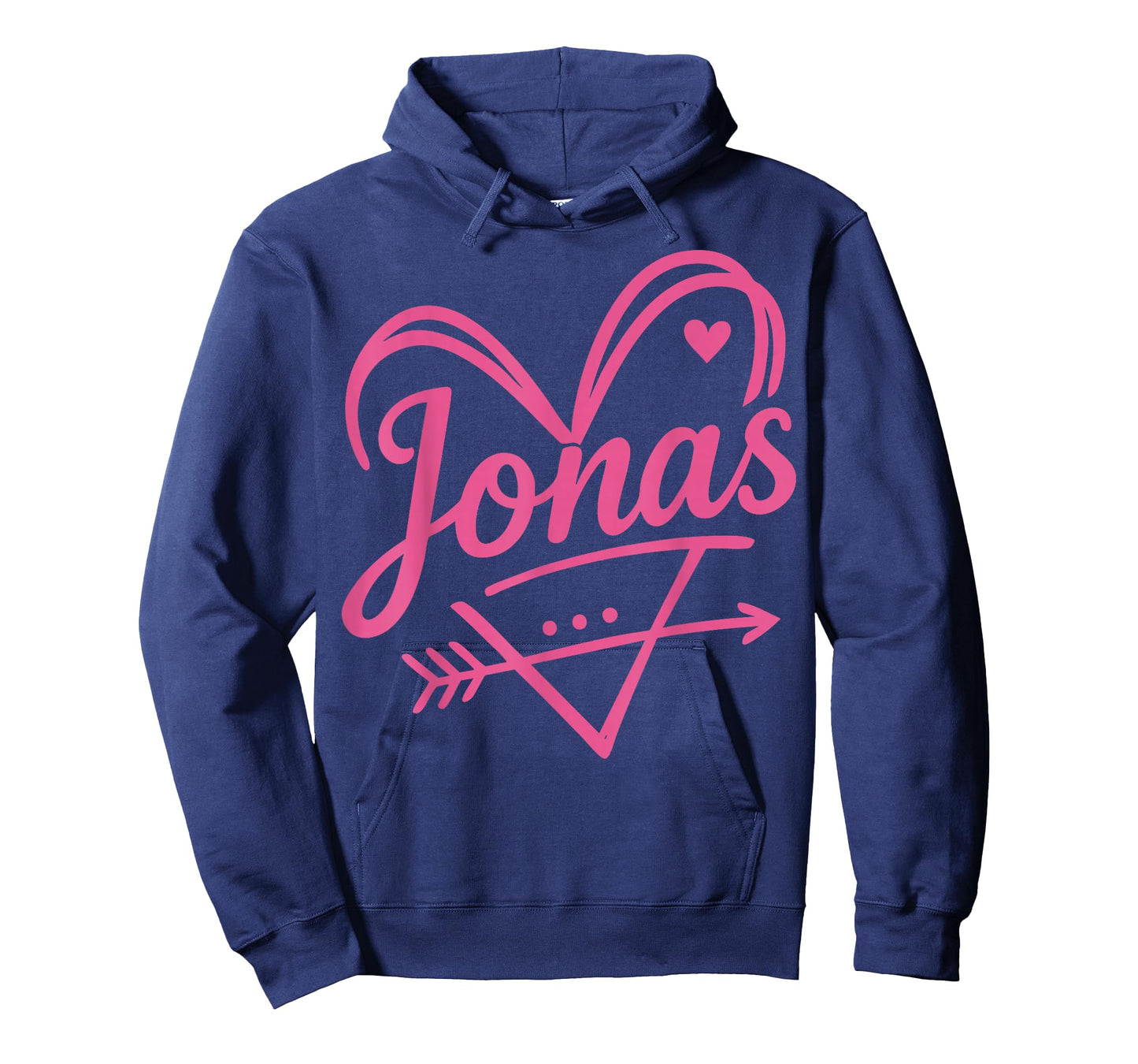 Vintage Jonas Name Heart Arrow Gift for Men Women Kid T-Shirt