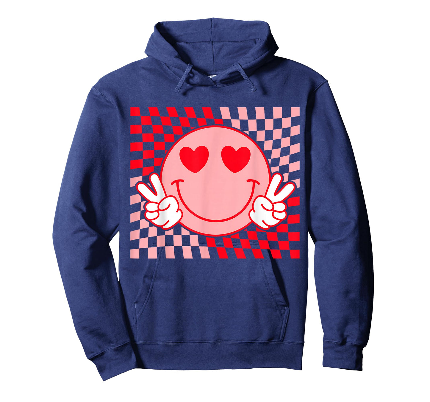 Cute Valentine Vibes Groovy Valentine Men Women Kid T-Shirt