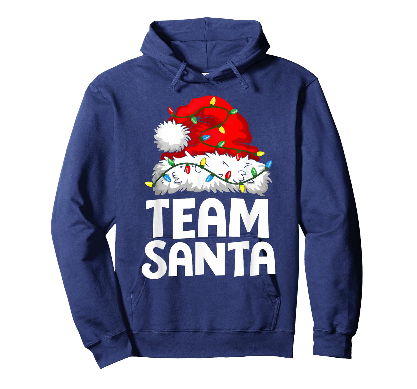 Team Santa Christmas Squad Family Matching Pajamas Boys Men T-Shirt