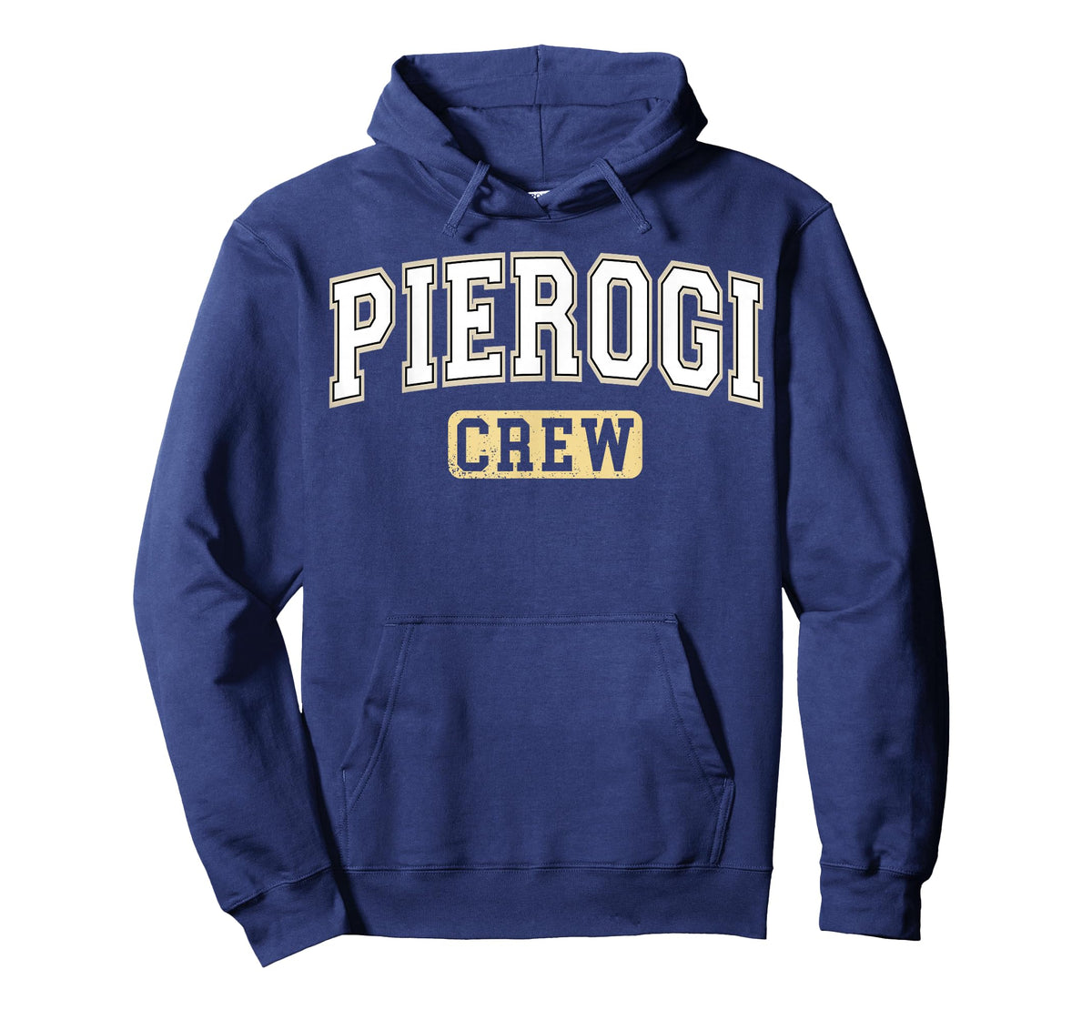 Pierogi Crew Polish Food Varsity Letters T-Shirt