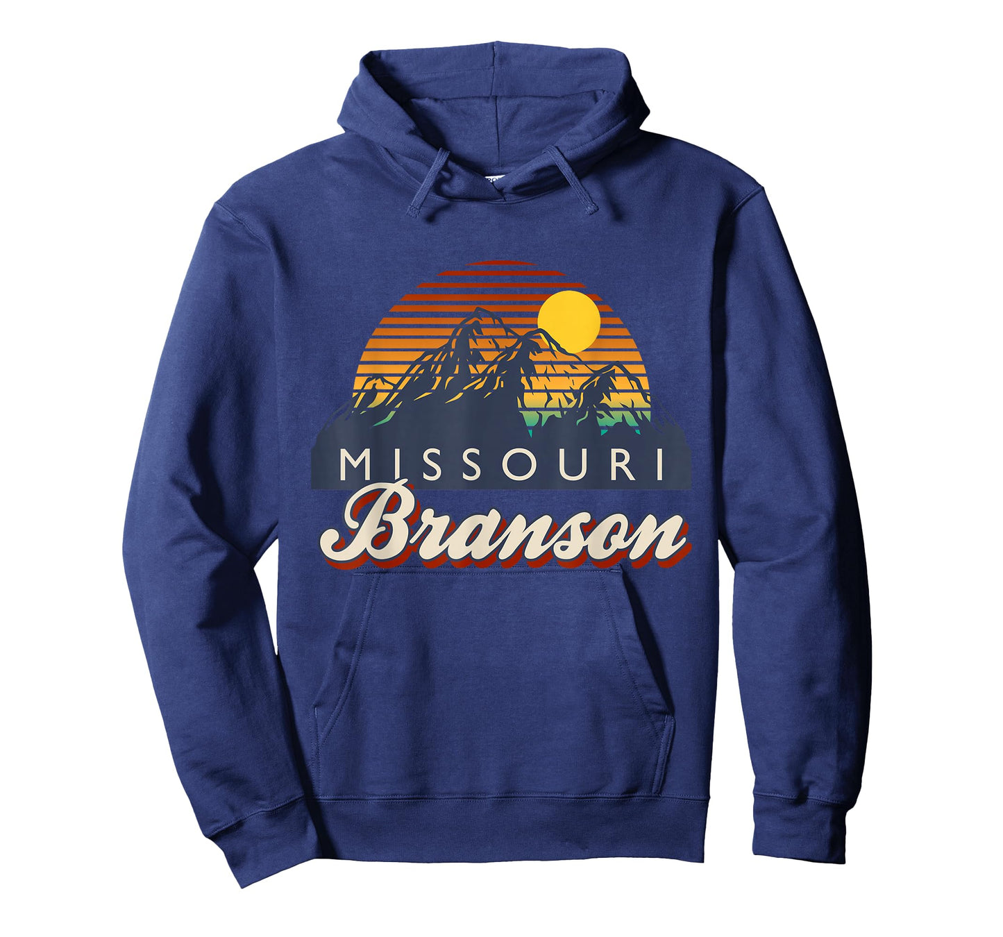 Branson Missouri Vintage Mountain Hiking Retro 80s 90s T-Shirt