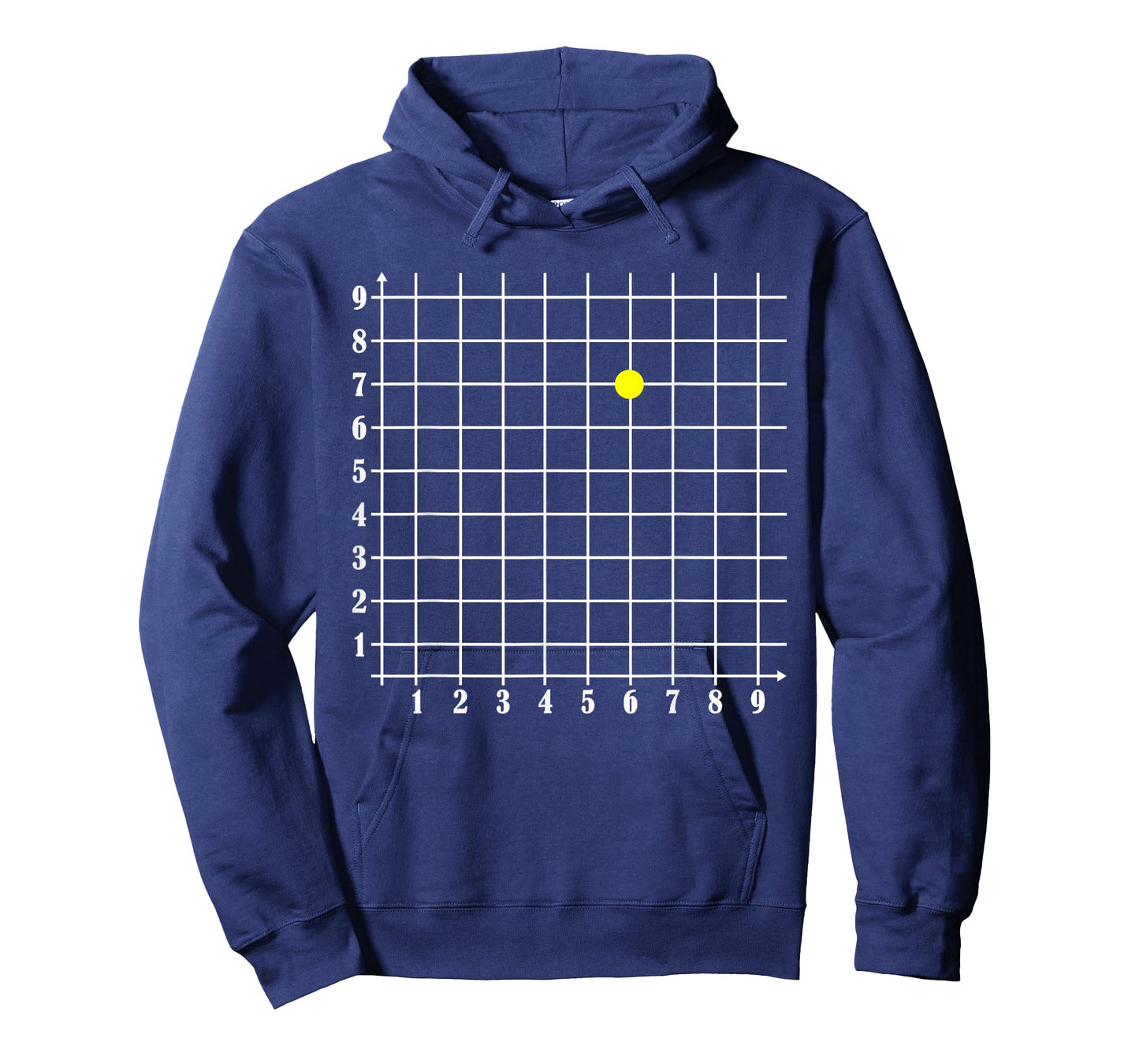 Coordinate (6,7) Funny Math Teacher 67 Math Lover Science T-Shirt