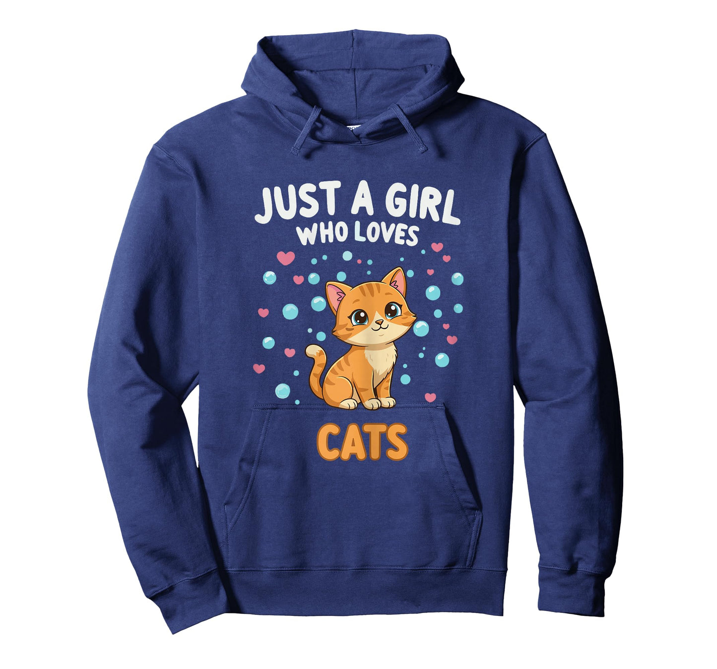 Kawaii Cat Just A Girl Who Loves Cats Shirts for Girls T-Shirt