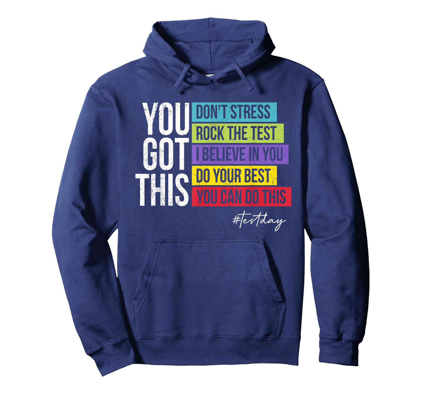 You Got This Don't Stress Rock The Test Test Day Students T-Shirt