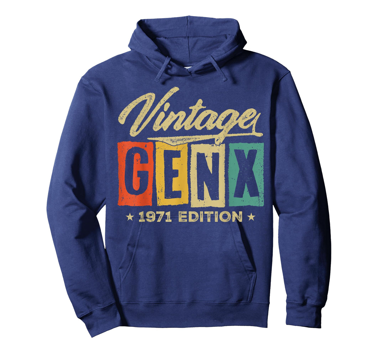 Retro Vintage Gen X 1971 Edition 55 Years Old 55th Birthday T-Shirt