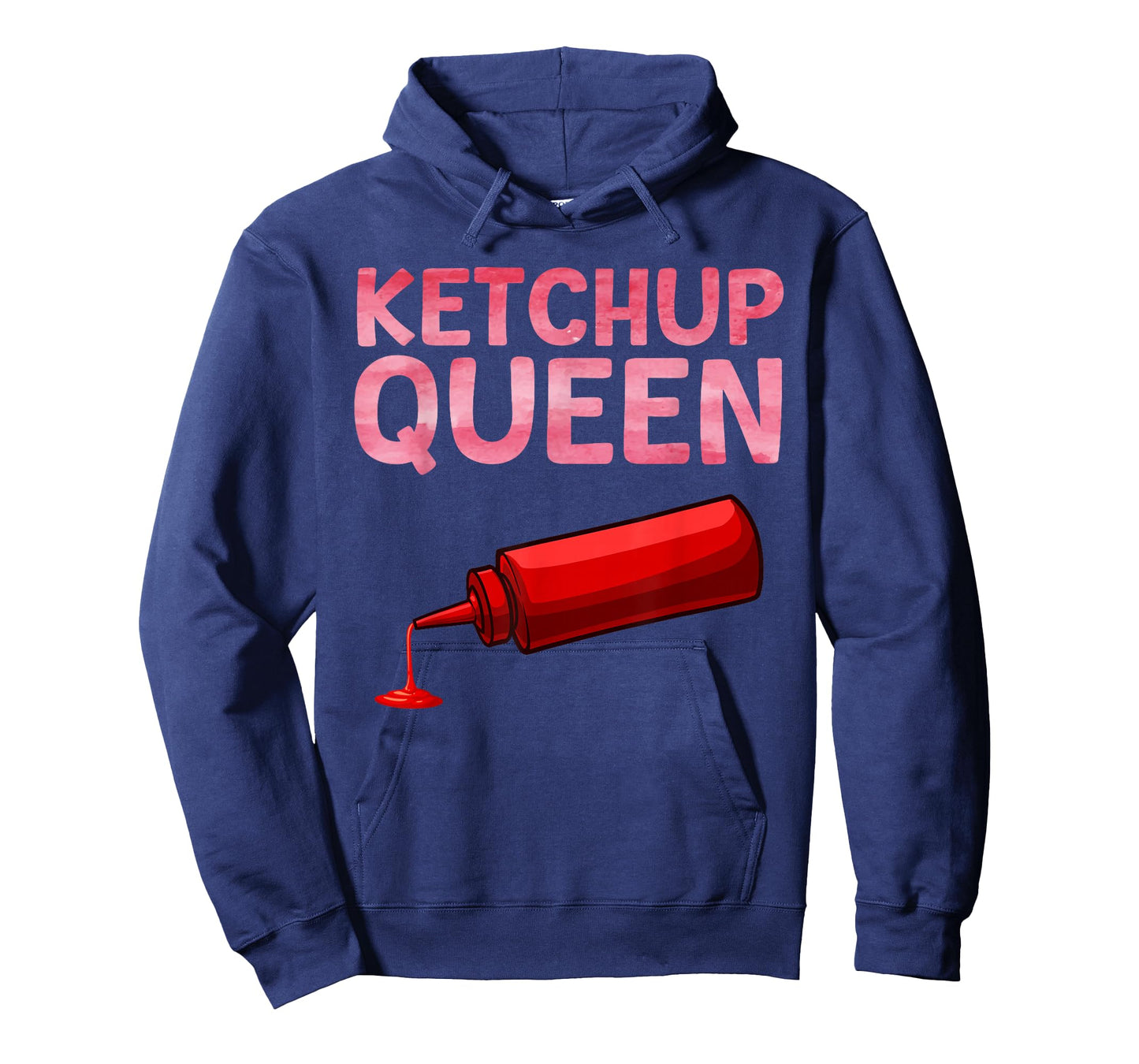 Funny Ketchup Queen Art for Women Girls Kids Ketchup Lover T-Shirt