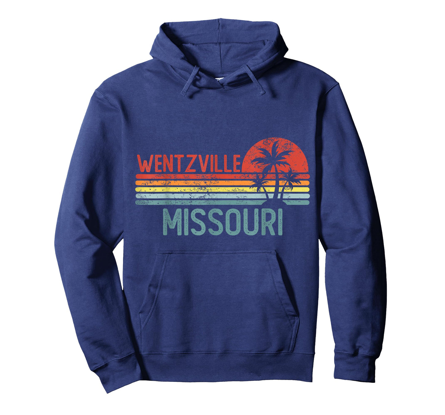 Wentzville Missouri Funny USA City Trip Home Roots T-Shirt