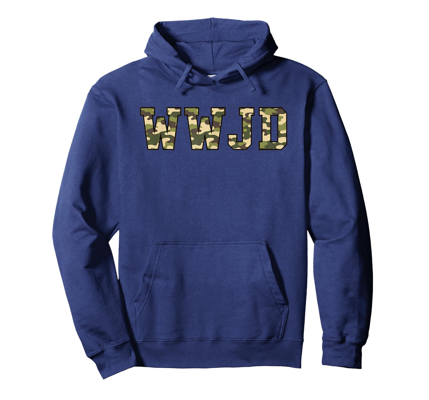 Christian WWJD Camo Military Hunting Faith T-Shirt