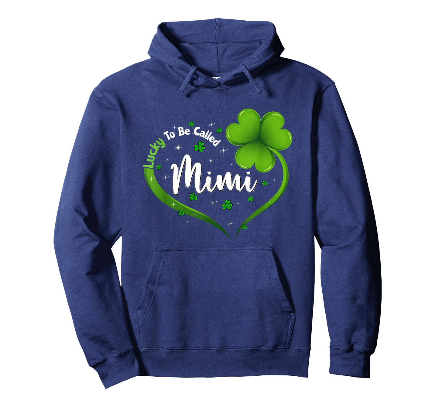 Cute Lucky to Be Called Mimi Shamrock Heart St Patrick's Day T-Shirt
