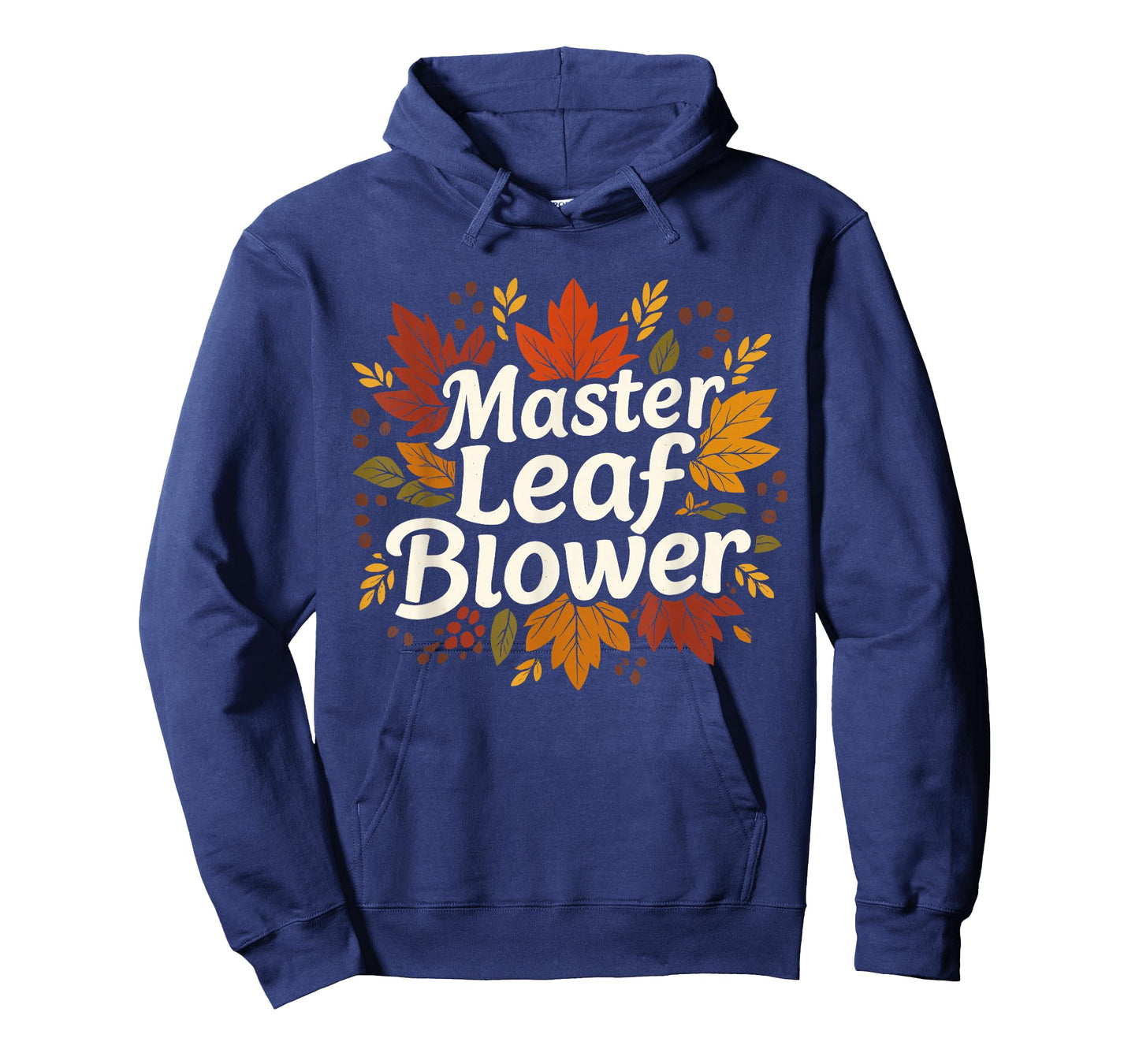 Master Leaf Blower Autumn Season Falling Leaves Cleanup T-Shirt
