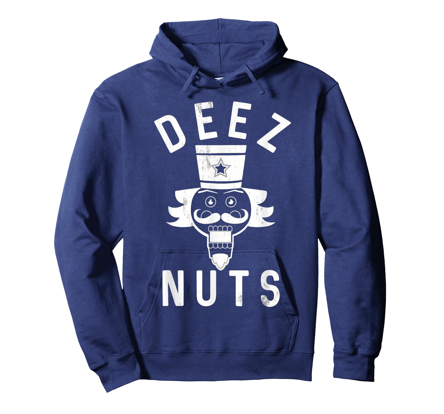 Deez Nuts Nutcracker Christmas Pun Mens Humor Vintage T-Shirt