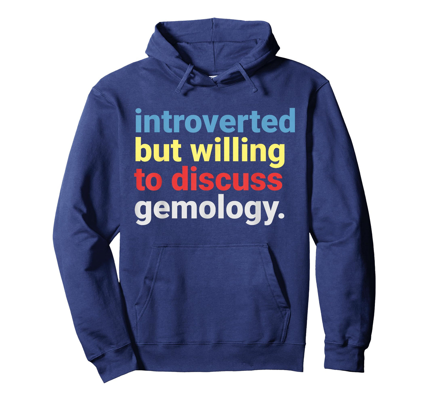 Retro Introverted But Gemology Lover Funny T-Shirt