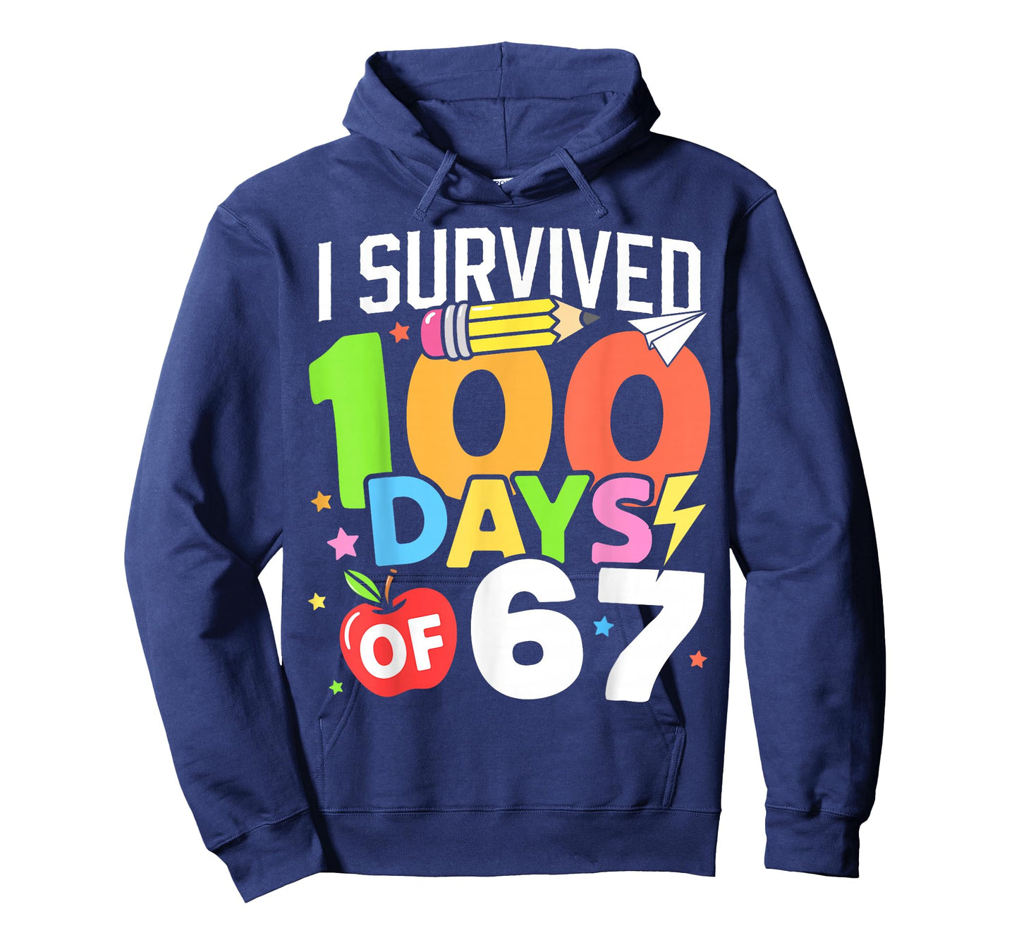Happy 100 Days of 67 100th Day of School Kids Teacher T-Shirt