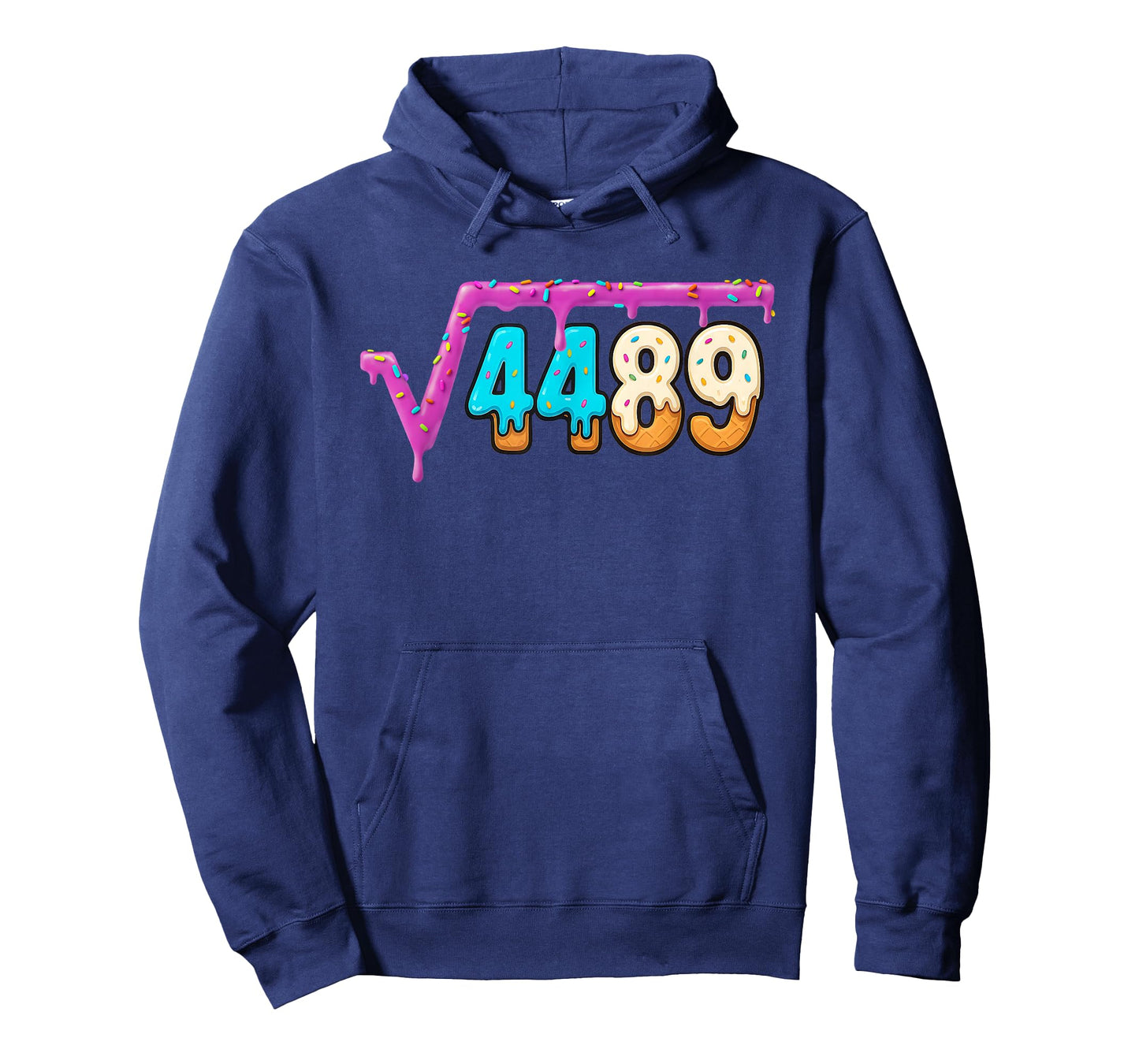 Funny Square Root 4489 Ice Cream Drip Math 67 Funny Meme 6 7 T-Shirt