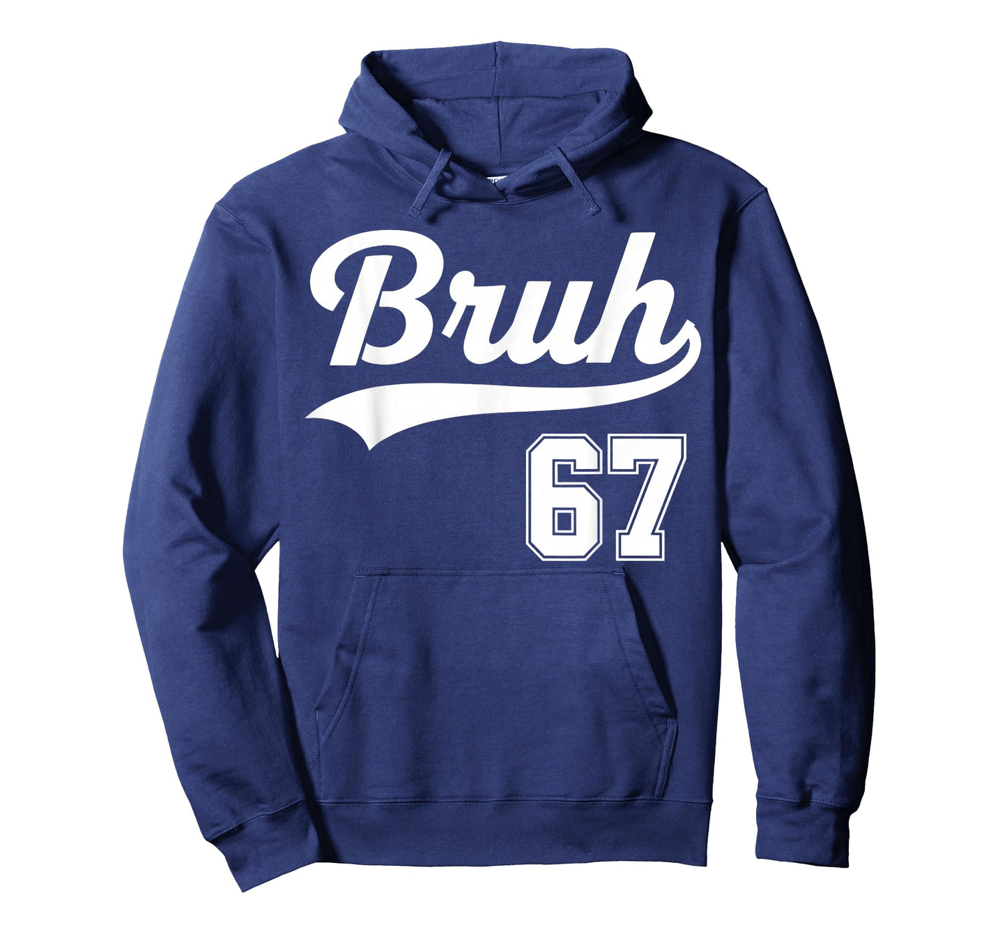 Funny 67 six Seven Bruh Meme Baseball Style T-Shirt