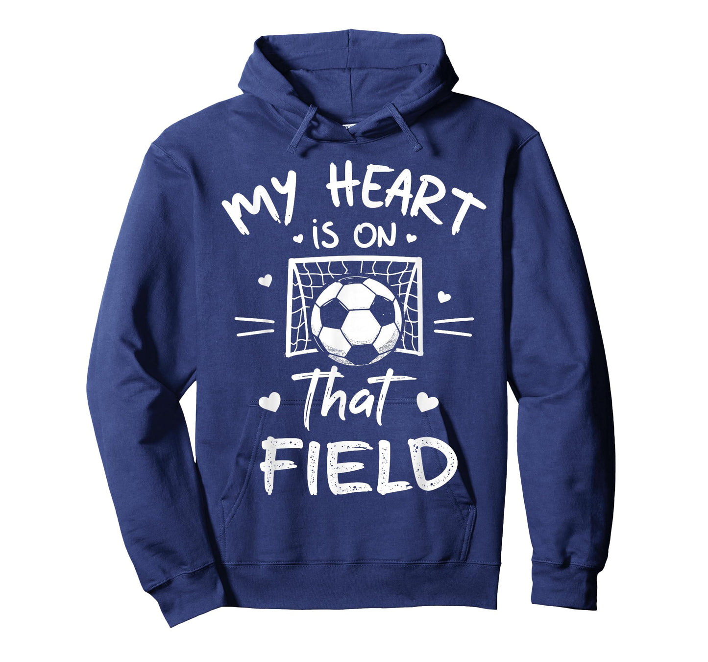 My Heart is on That Field Soccer Player Fan Mom Grandma Tee T-Shirt