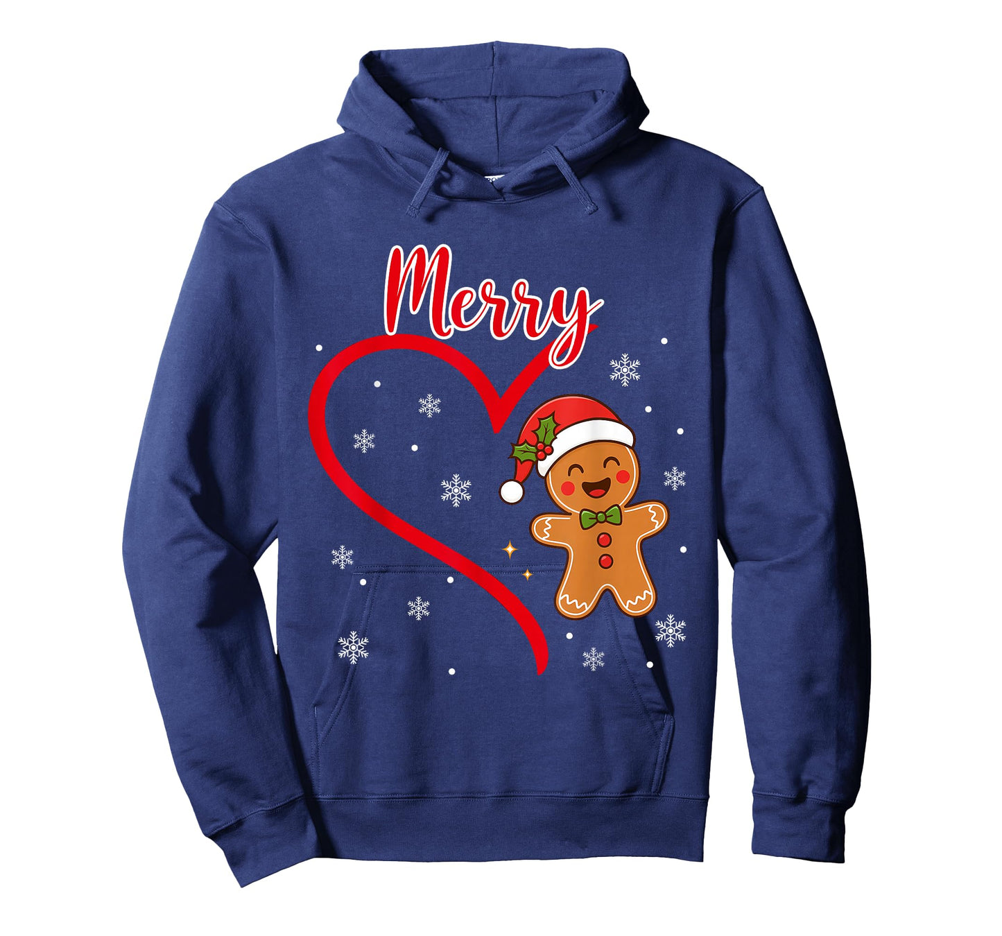 Merry Christmas Gingerbread Couple Christmas Pajama Matching T-Shirt
