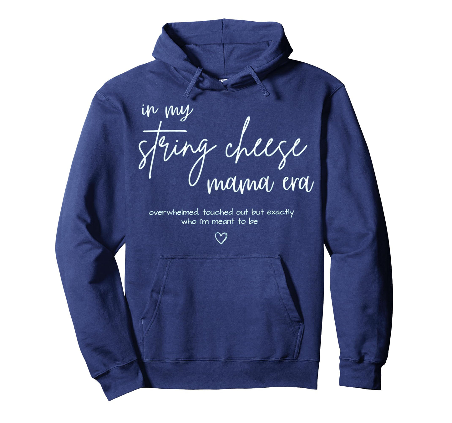 String Cheese Mama Era Funny Overstimulated Mom T-Shirt