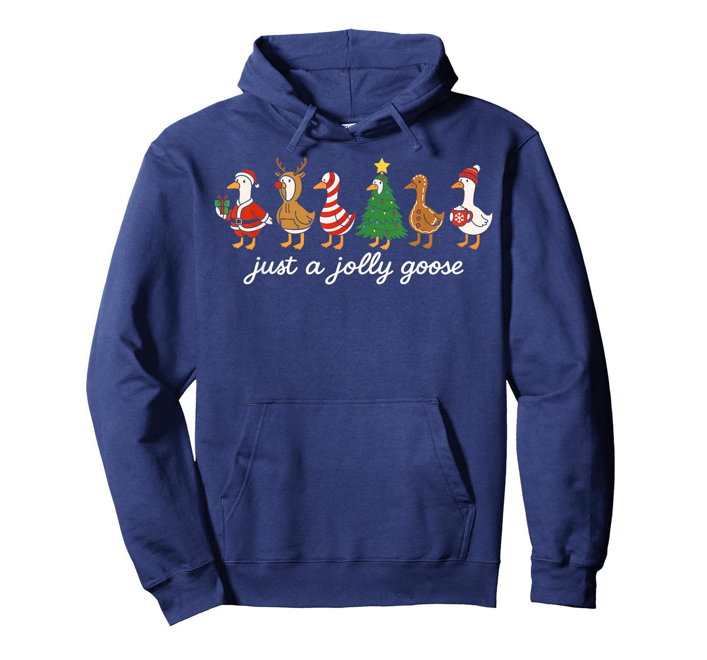 Just A Festive Goose Christmas Funny Silly Holiday Party T-Shirt