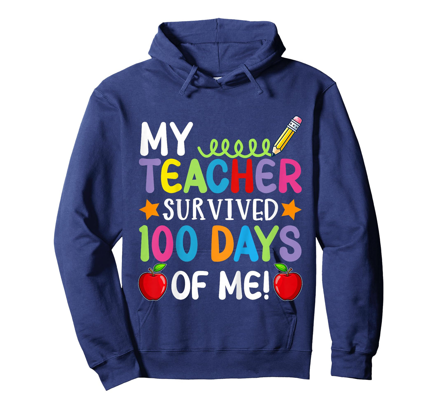 My Teacher Survived 100 Days of Me 100th Day of School Boys T-Shirt