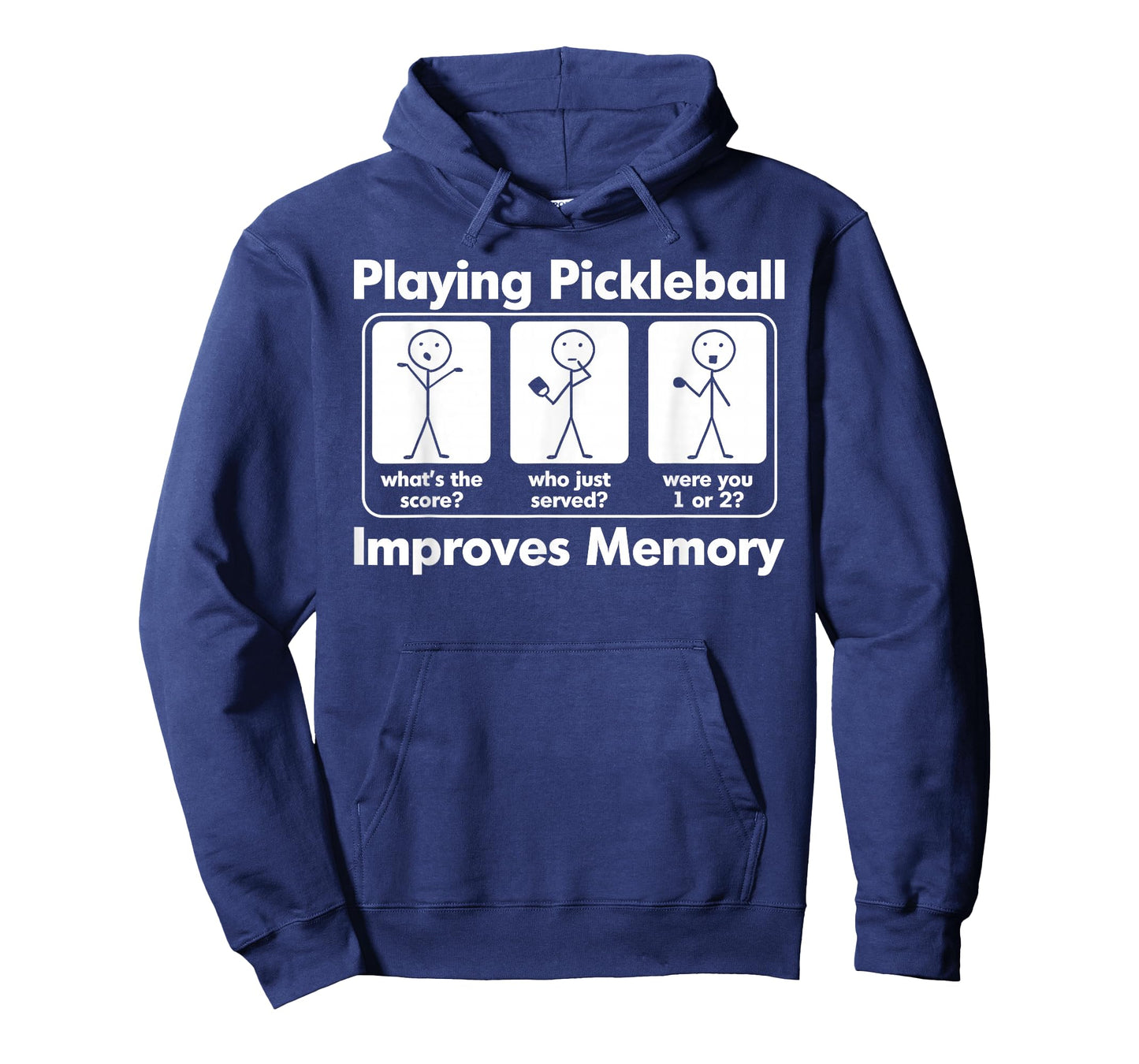 Playing Pickleball Improves Memory Funny Pickleball Game Day T-Shirt