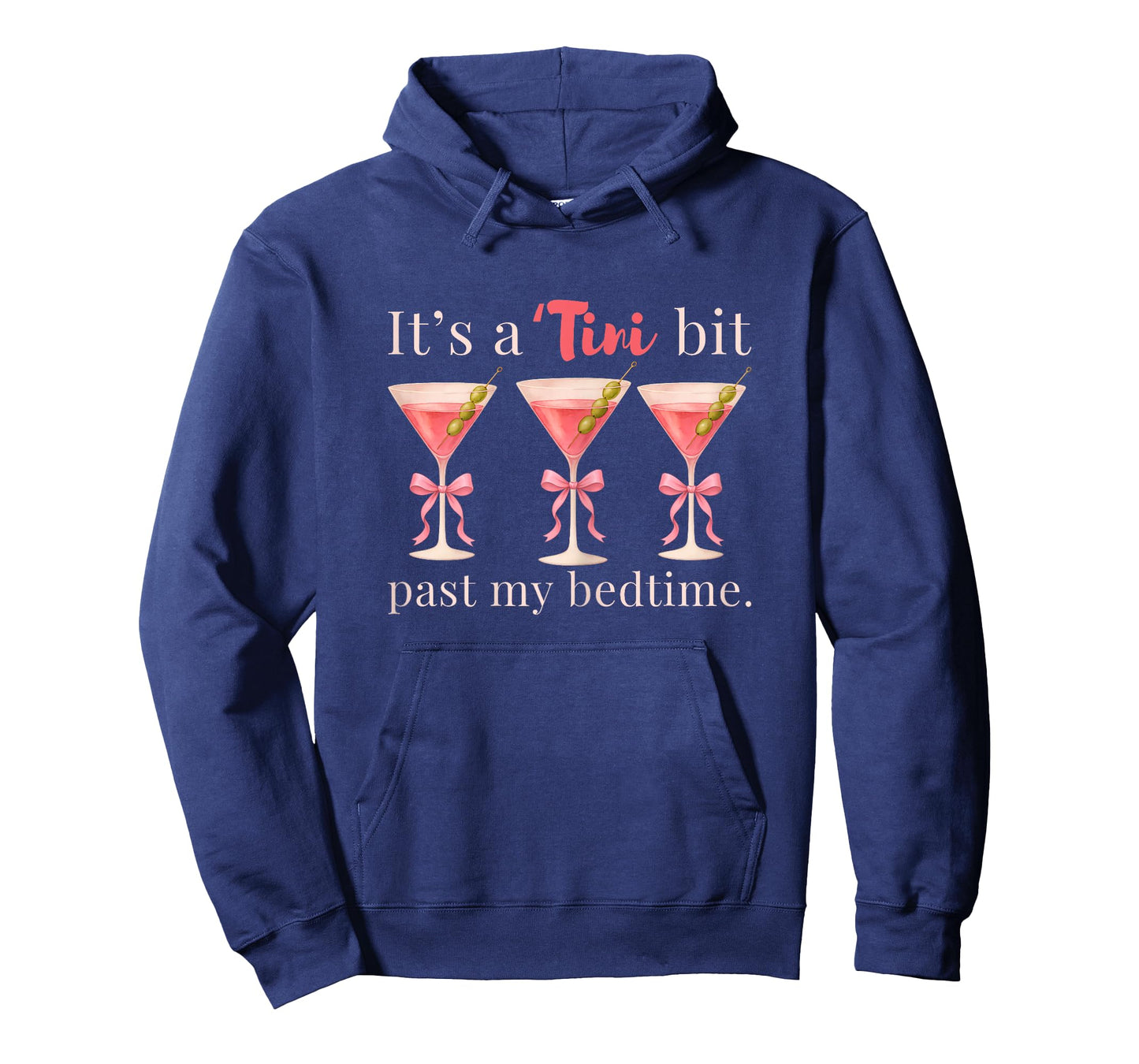 It's A Tini Bit Past My Bedtime Dirty Martini Pajama Women T-Shirt