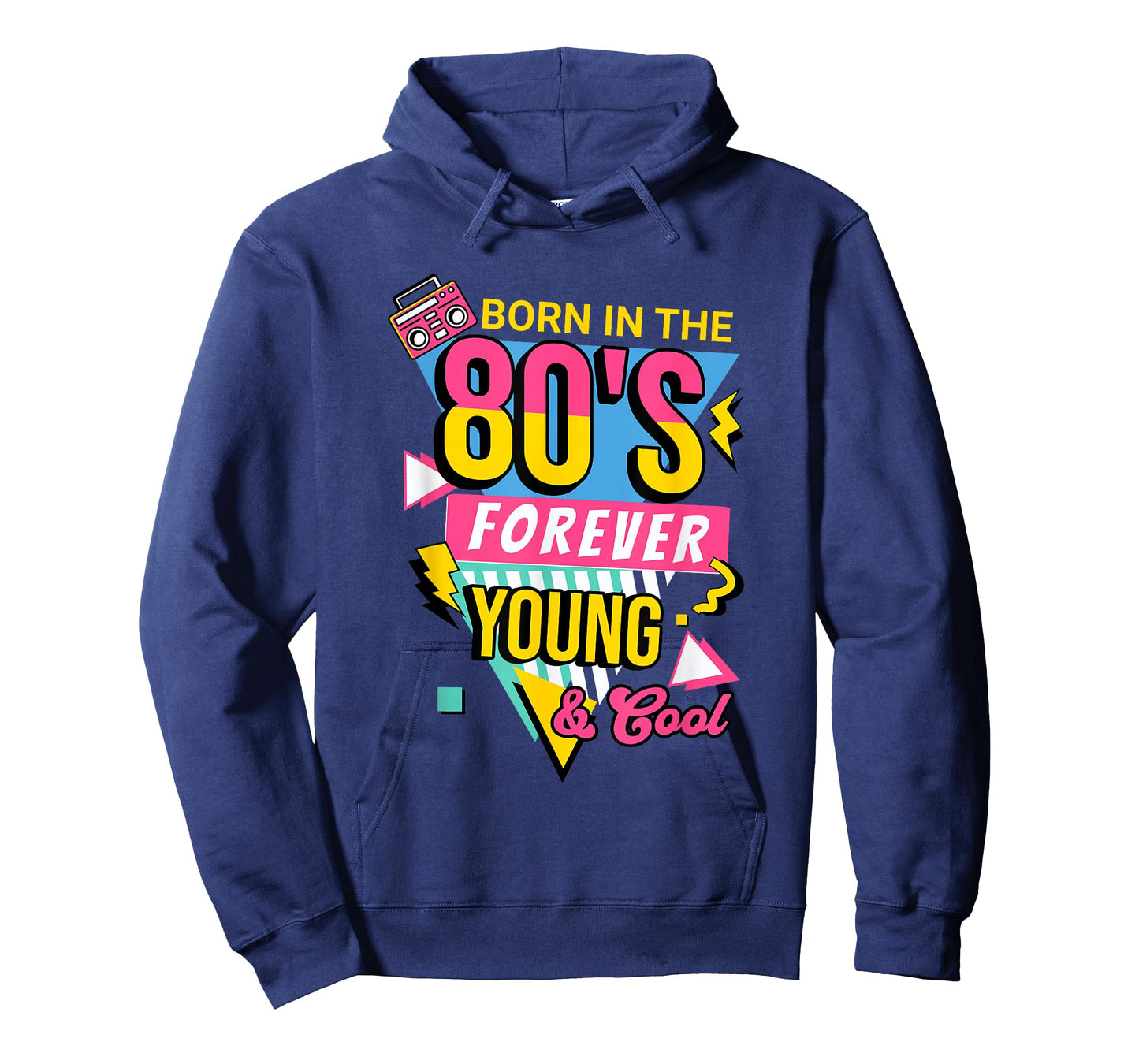 Born in The 80’s Forever Young and Cool Retro 80s Vintage T-Shirt